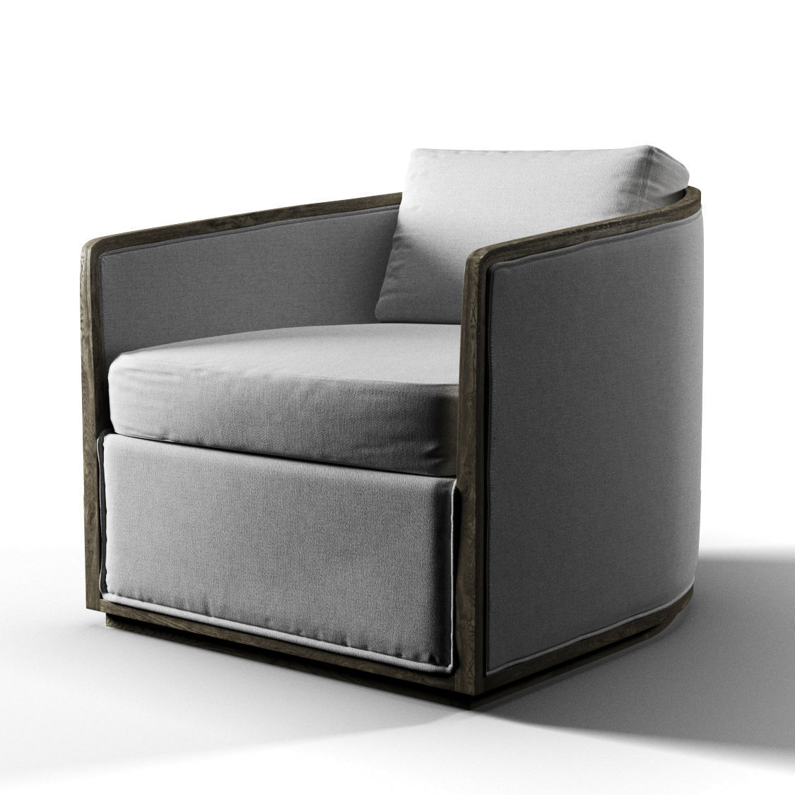 RH Dixon Swivel Chair 3D model CGTrader