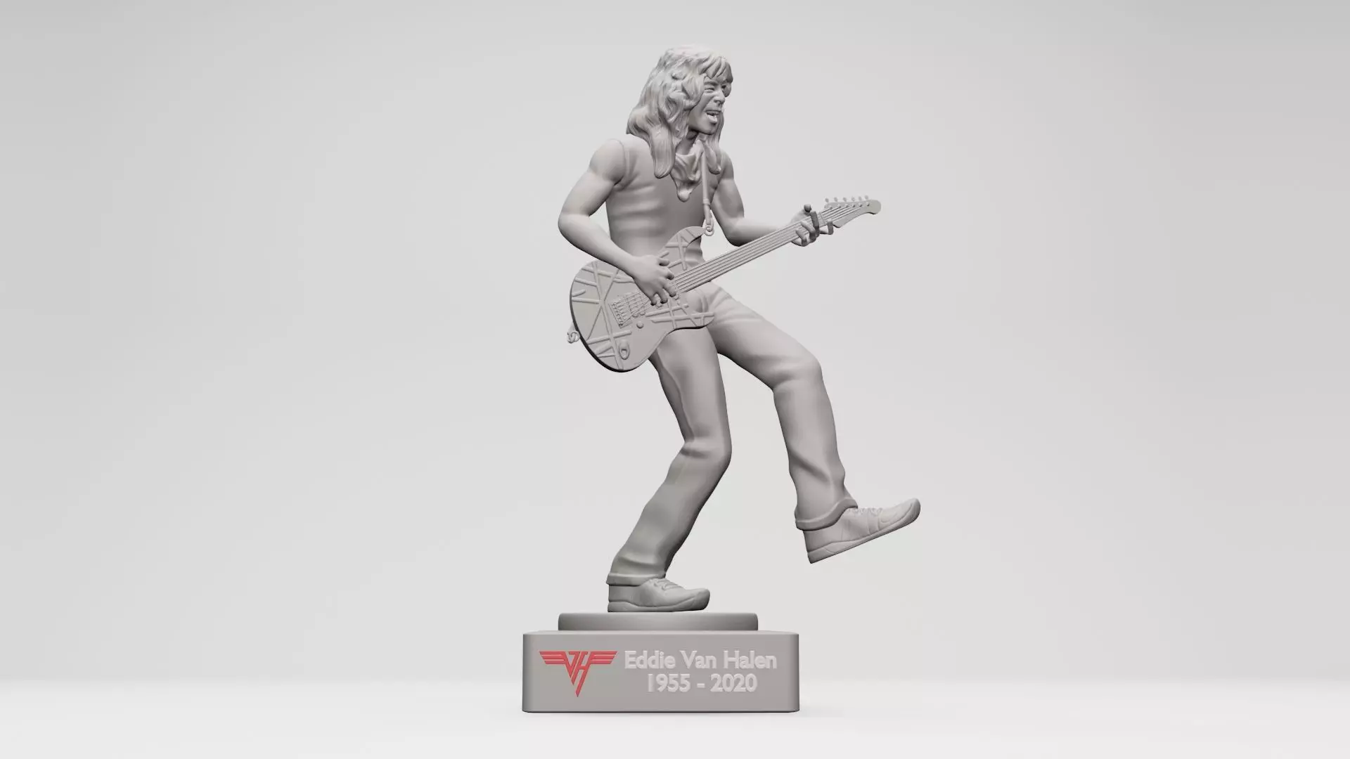 Eddie Van Halen - 3Dprintable 3D print model_0
