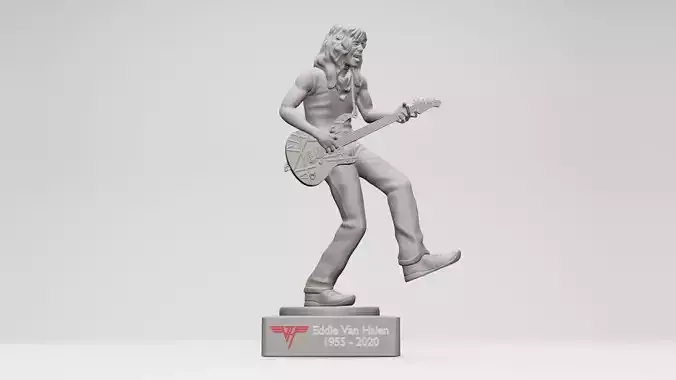 Eddie Van Halen - 3Dprintable