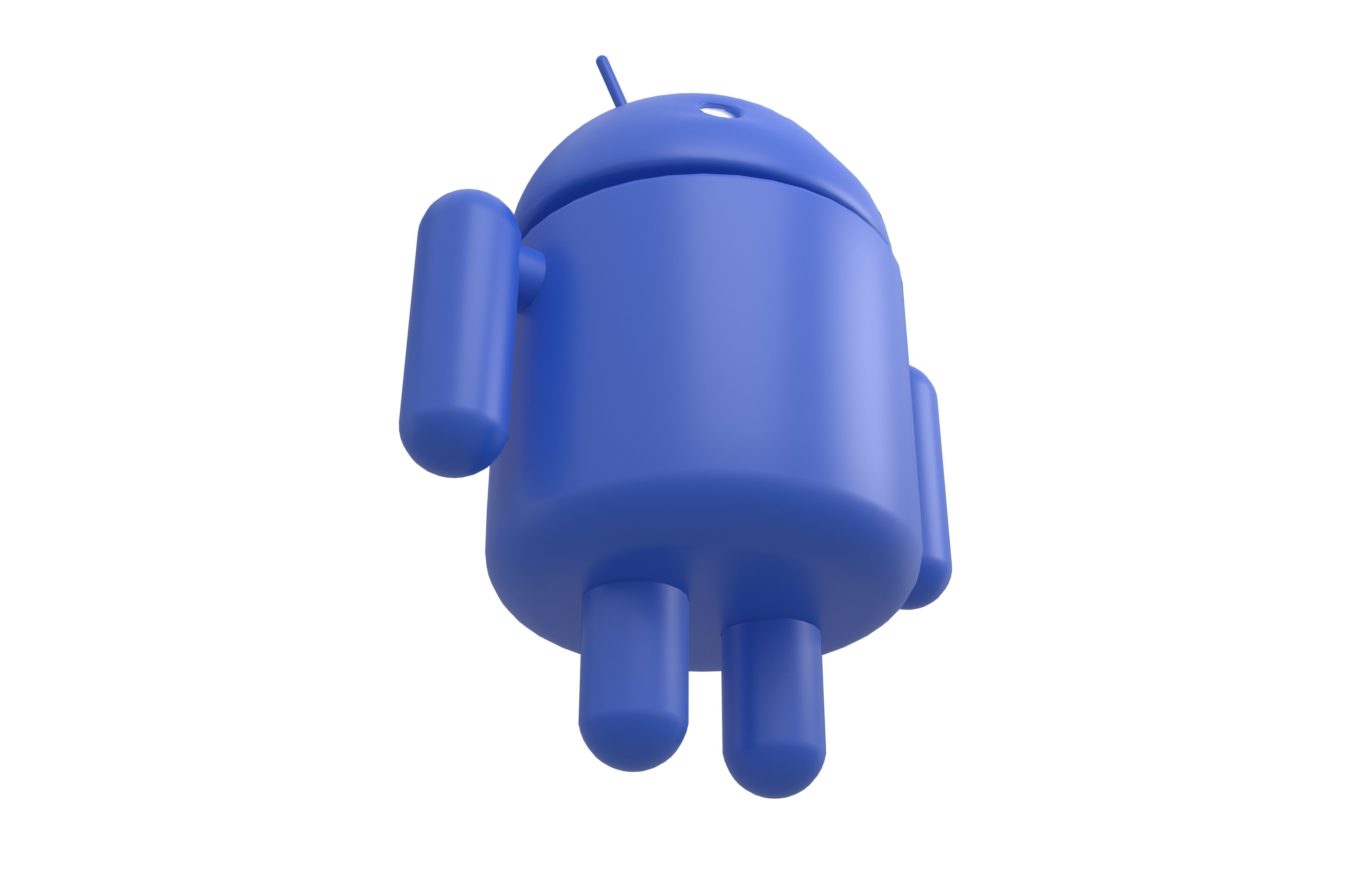 Android Robot v1 002 Free low-poly 3D model_3