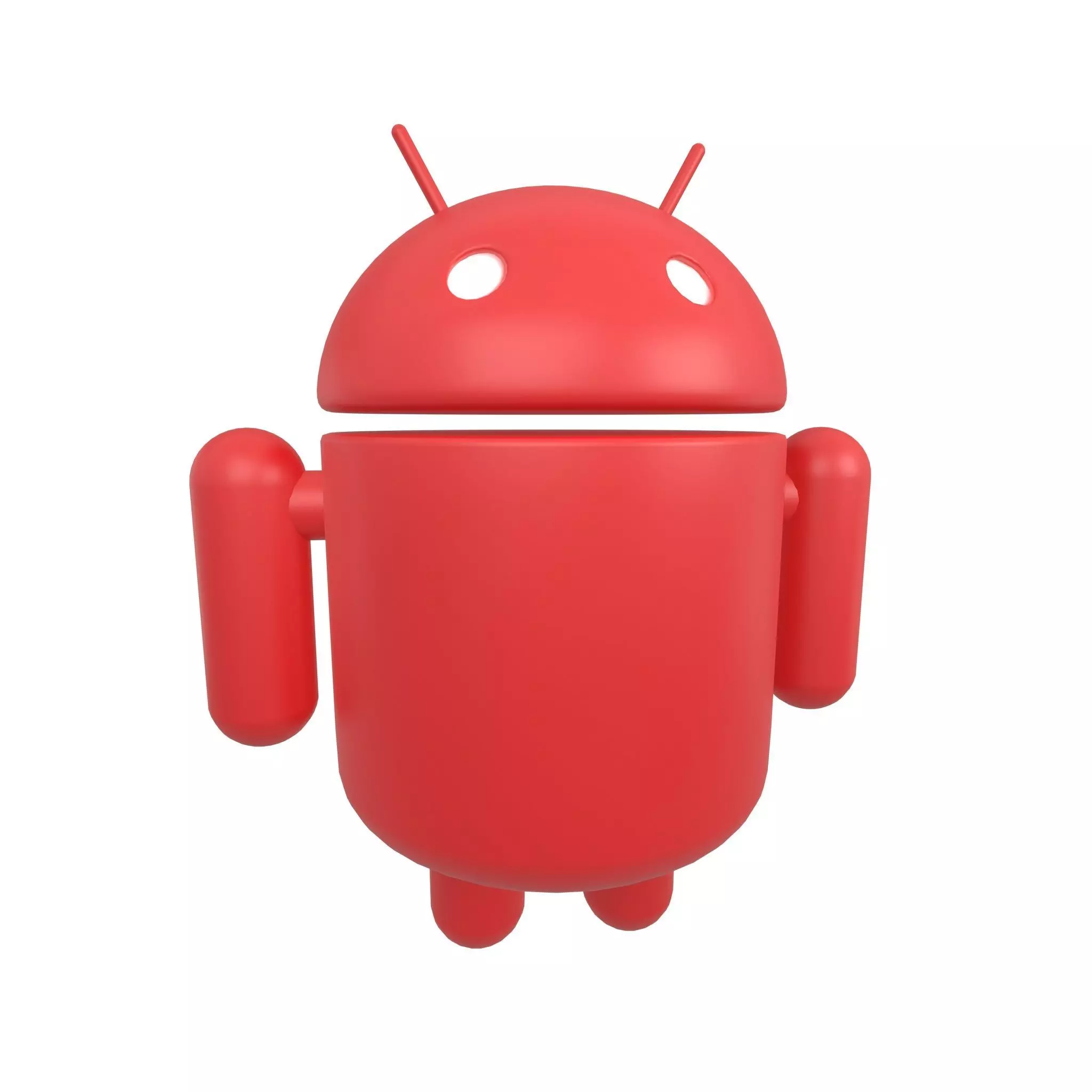 Android Robot v1 003 Free low-poly 3D model_0