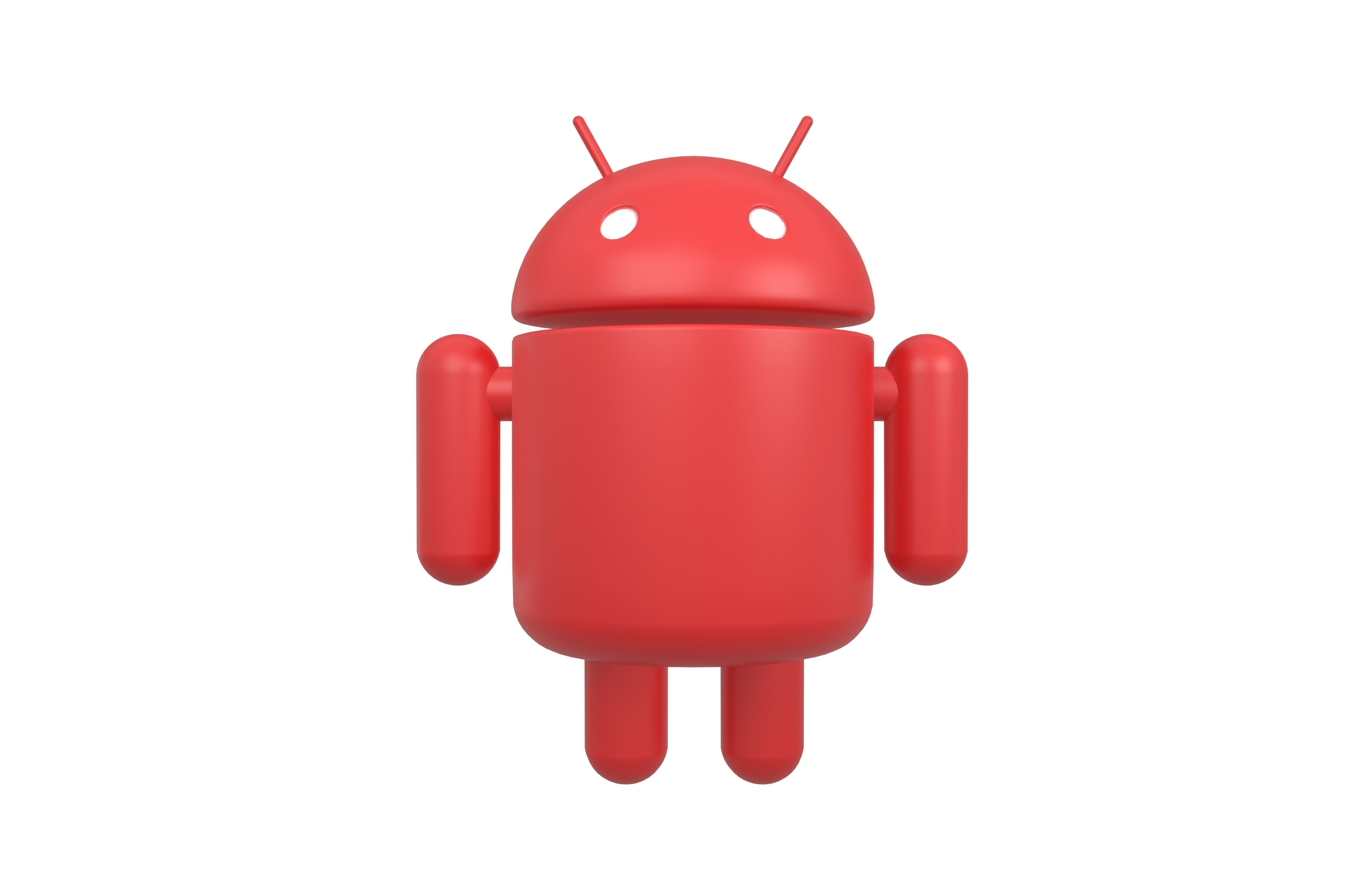 Android Robot v1 003 Free low-poly 3D model_2