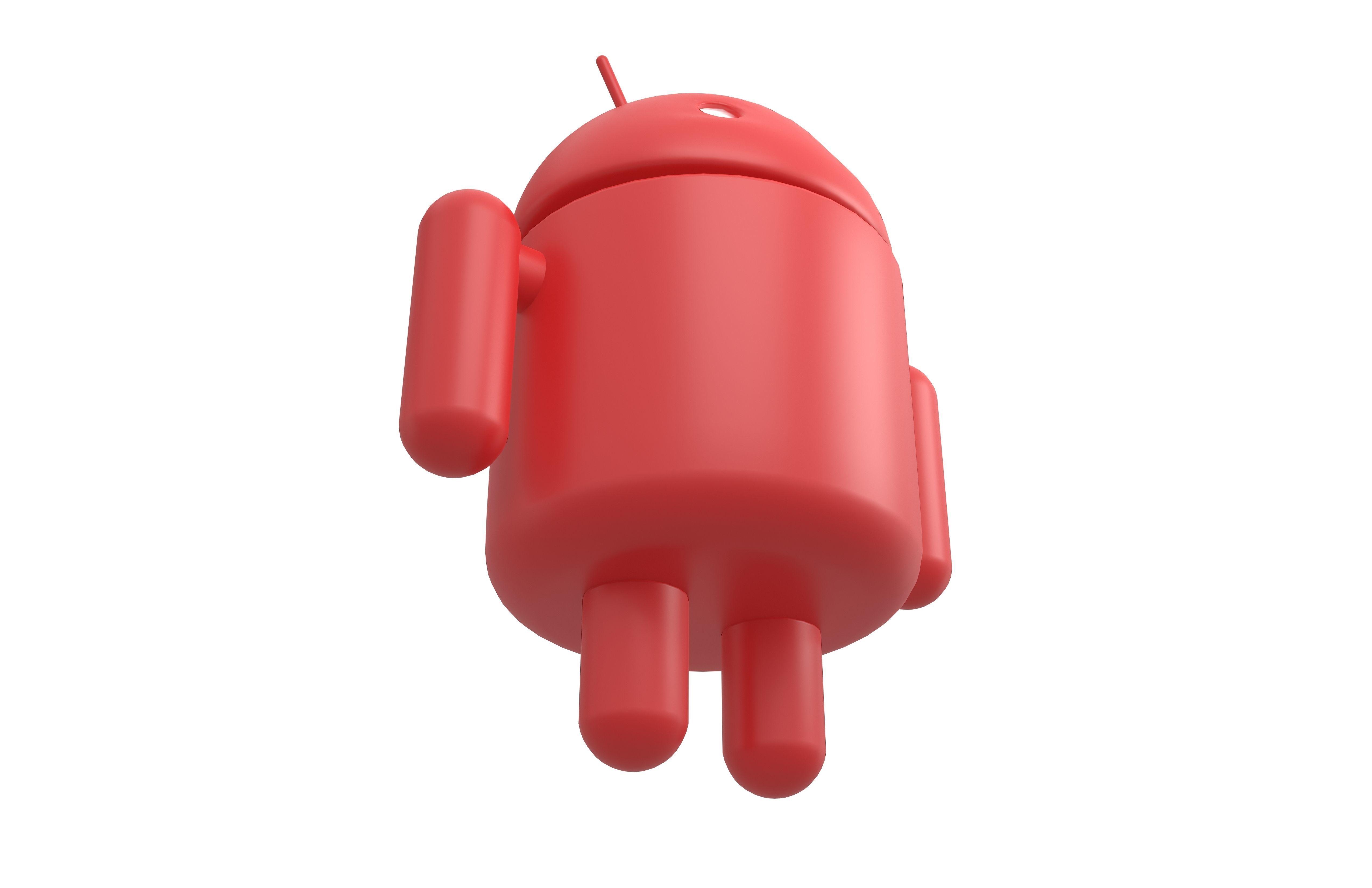 Android Robot v1 003 Free low-poly 3D model_3