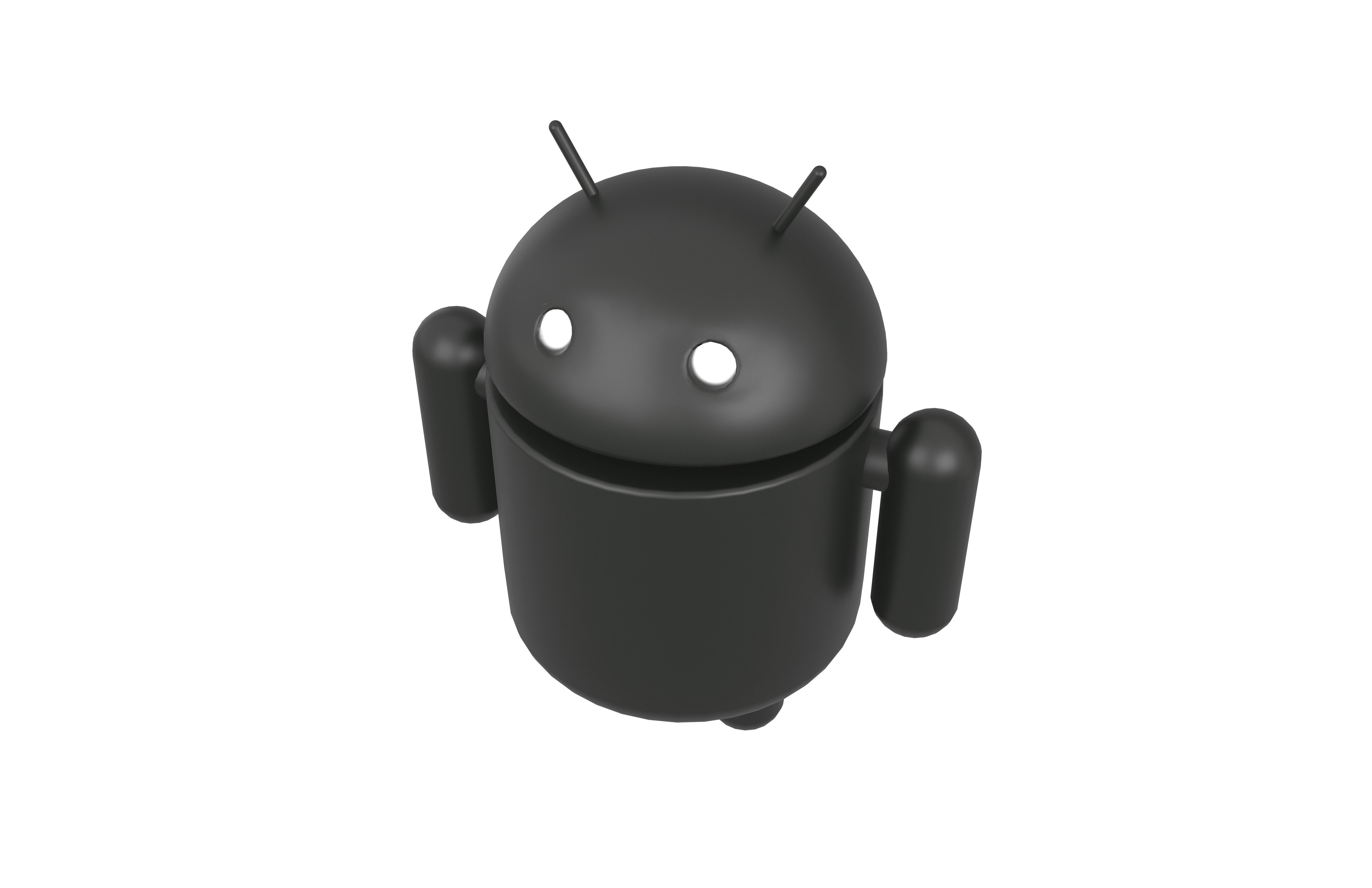Android Robot v1 005 Free low-poly 3D model_2