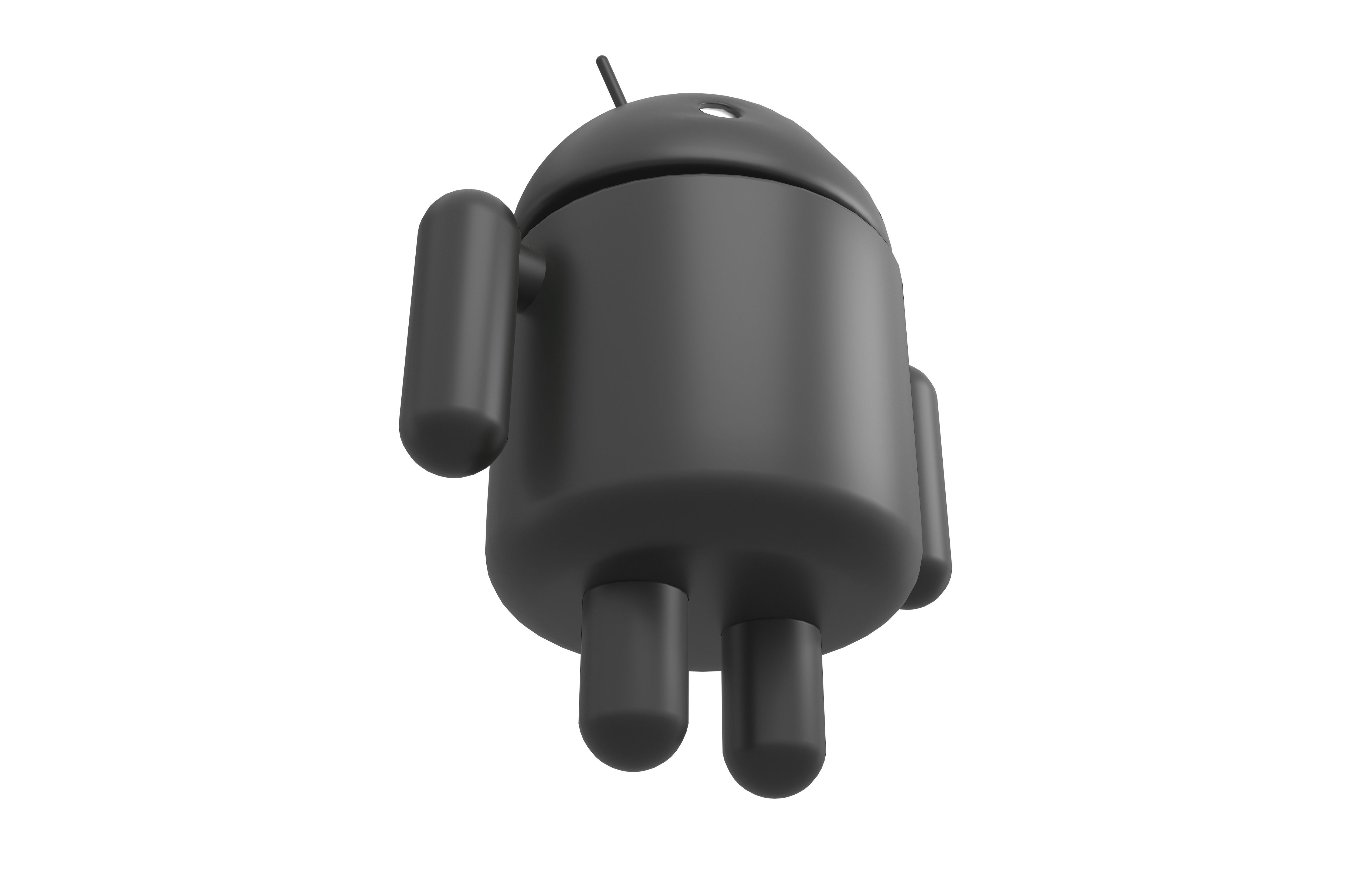 Android Robot v1 005 Free low-poly 3D model_3