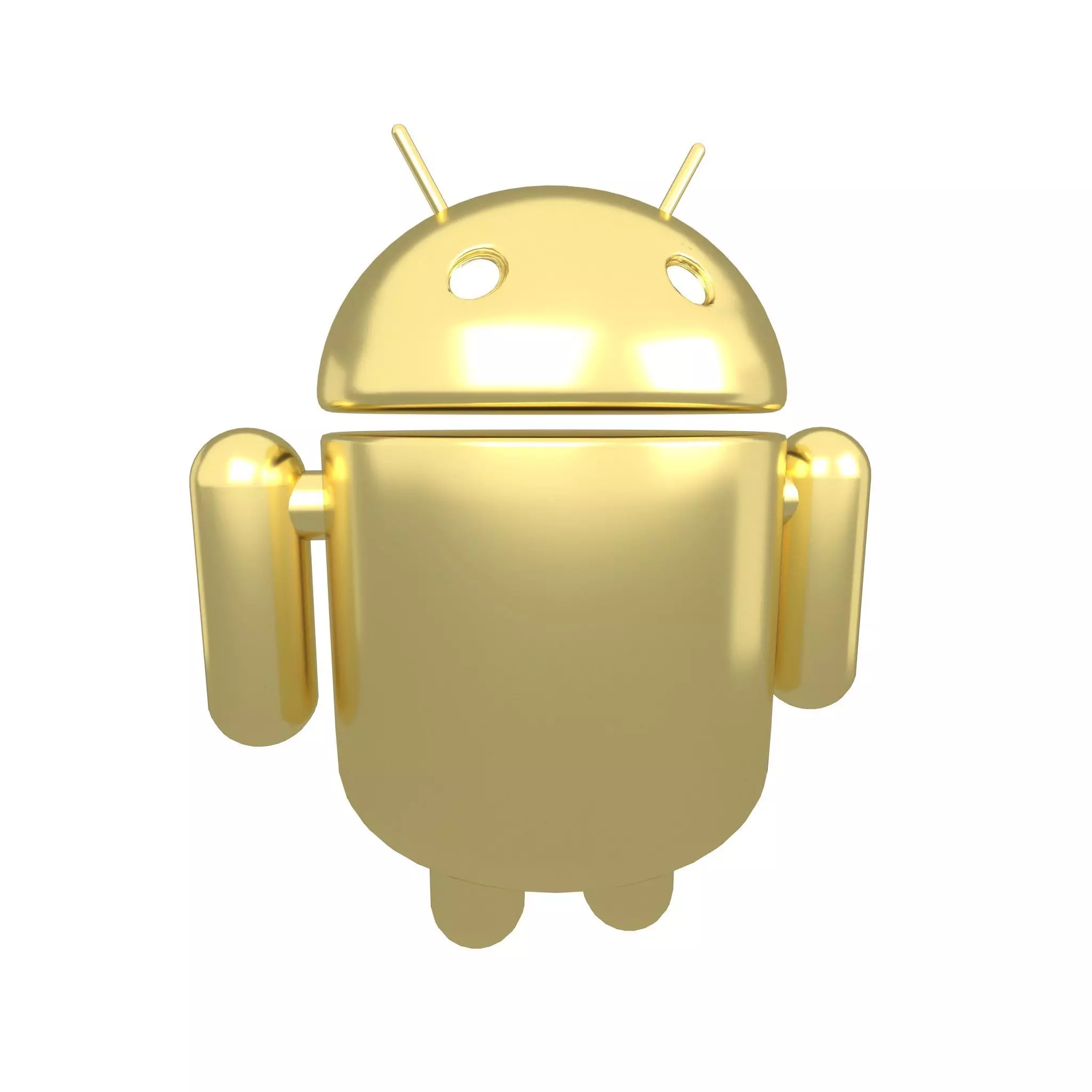 Android Robot v1 006 Free low-poly 3D model_0