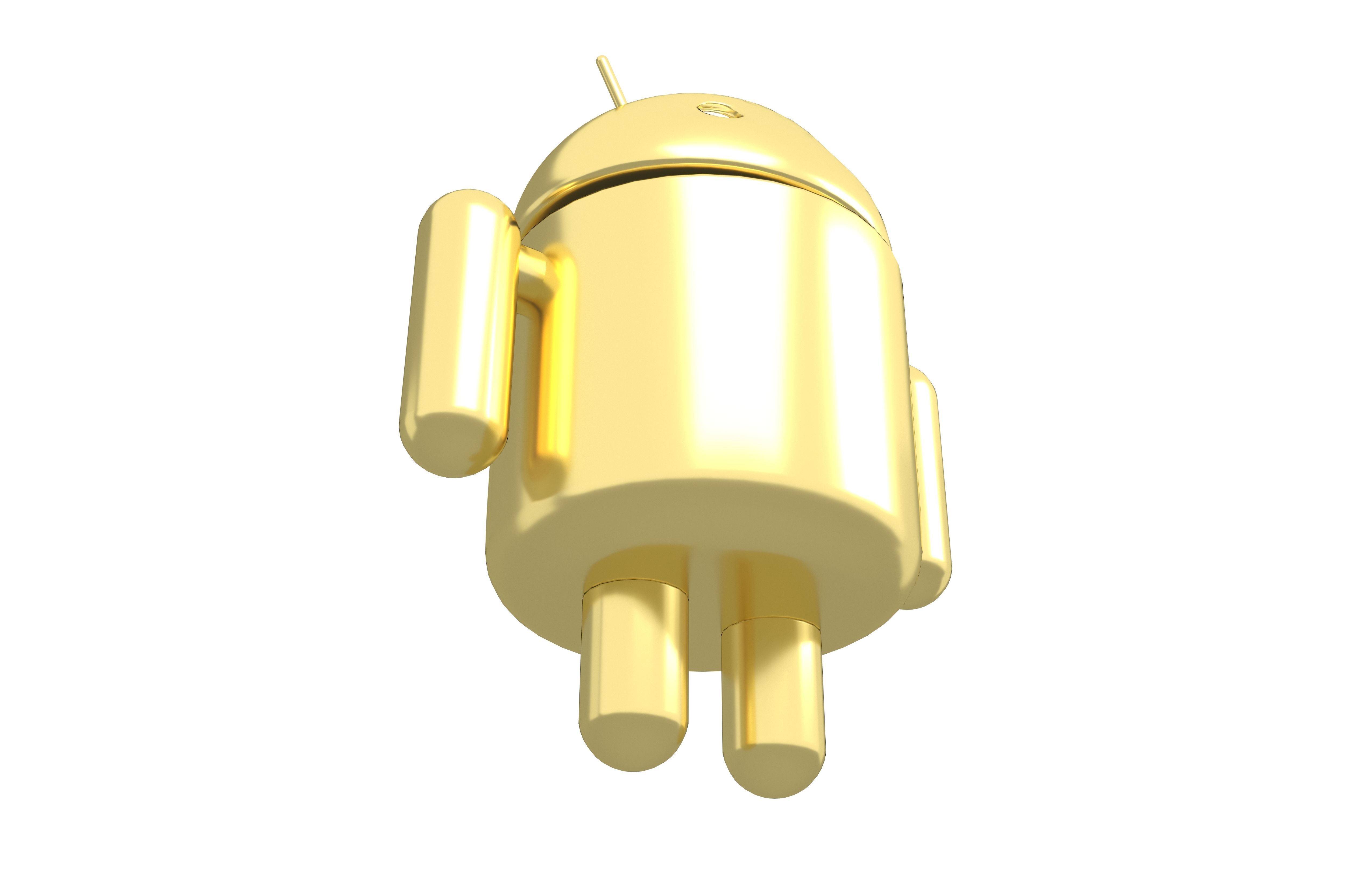 Android Robot v1 006 Free low-poly 3D model_1