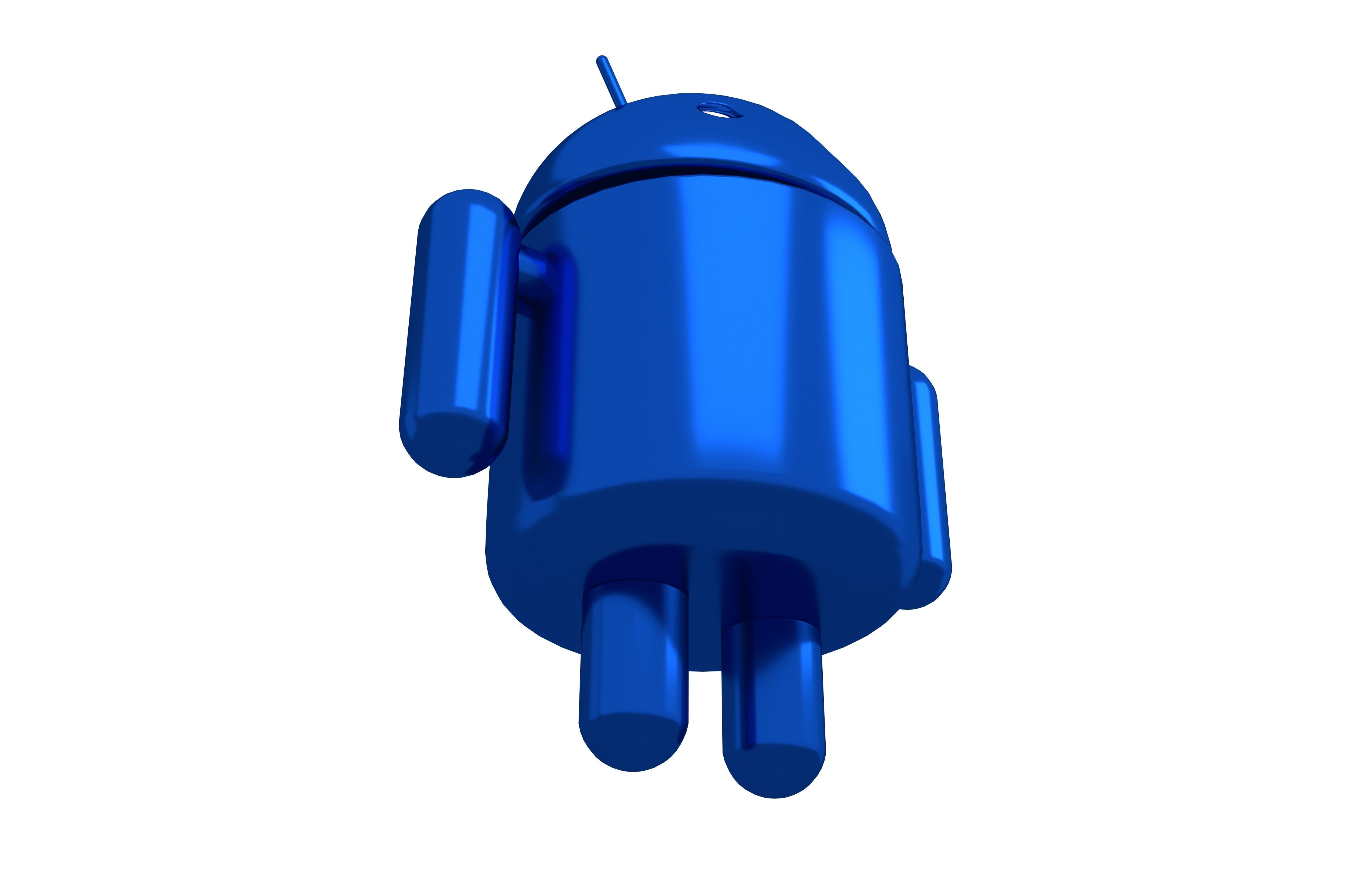 Android Robot v1 008 Free low-poly 3D model_3