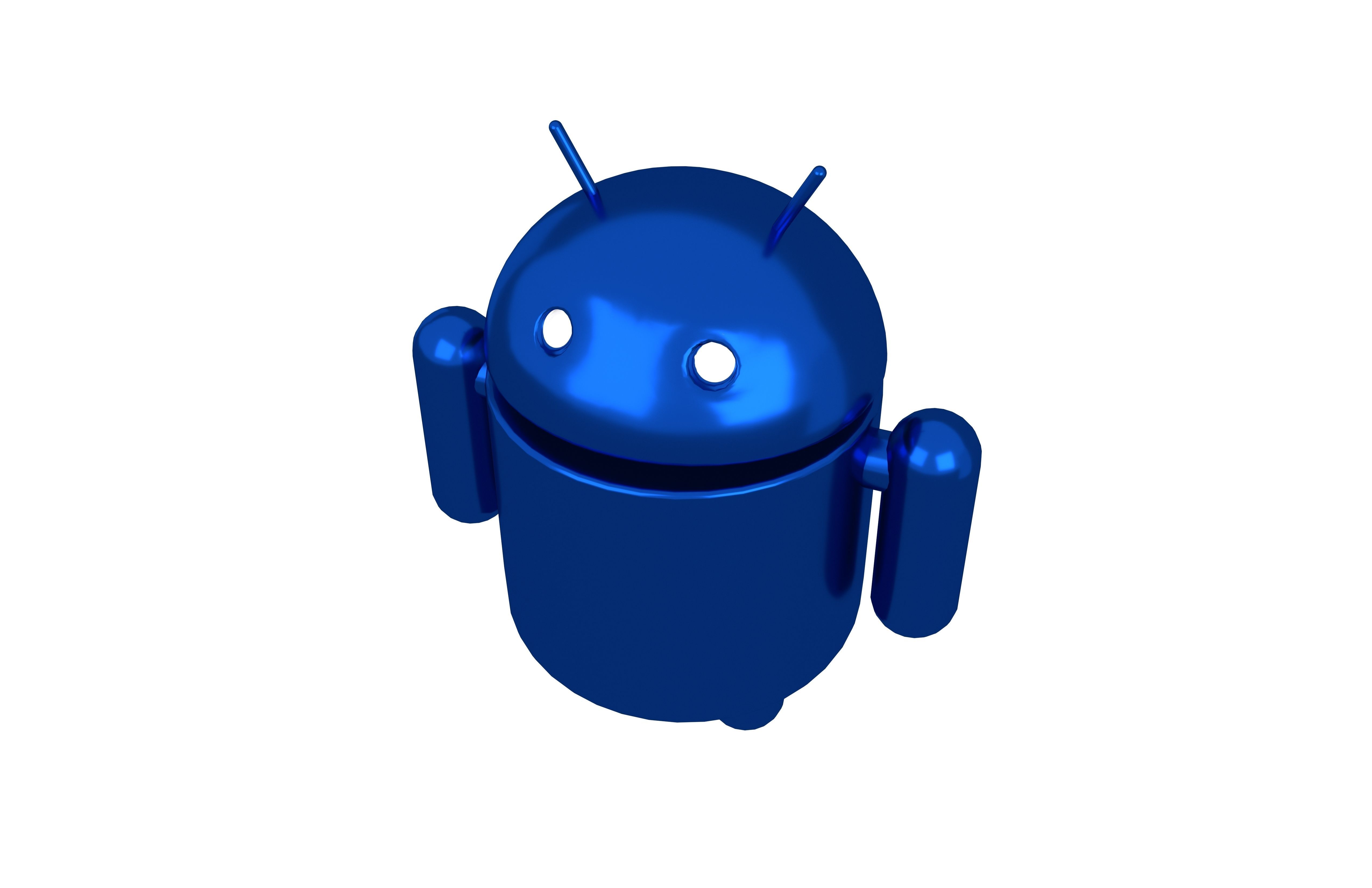 Android Robot v1 008 Free low-poly 3D model_2
