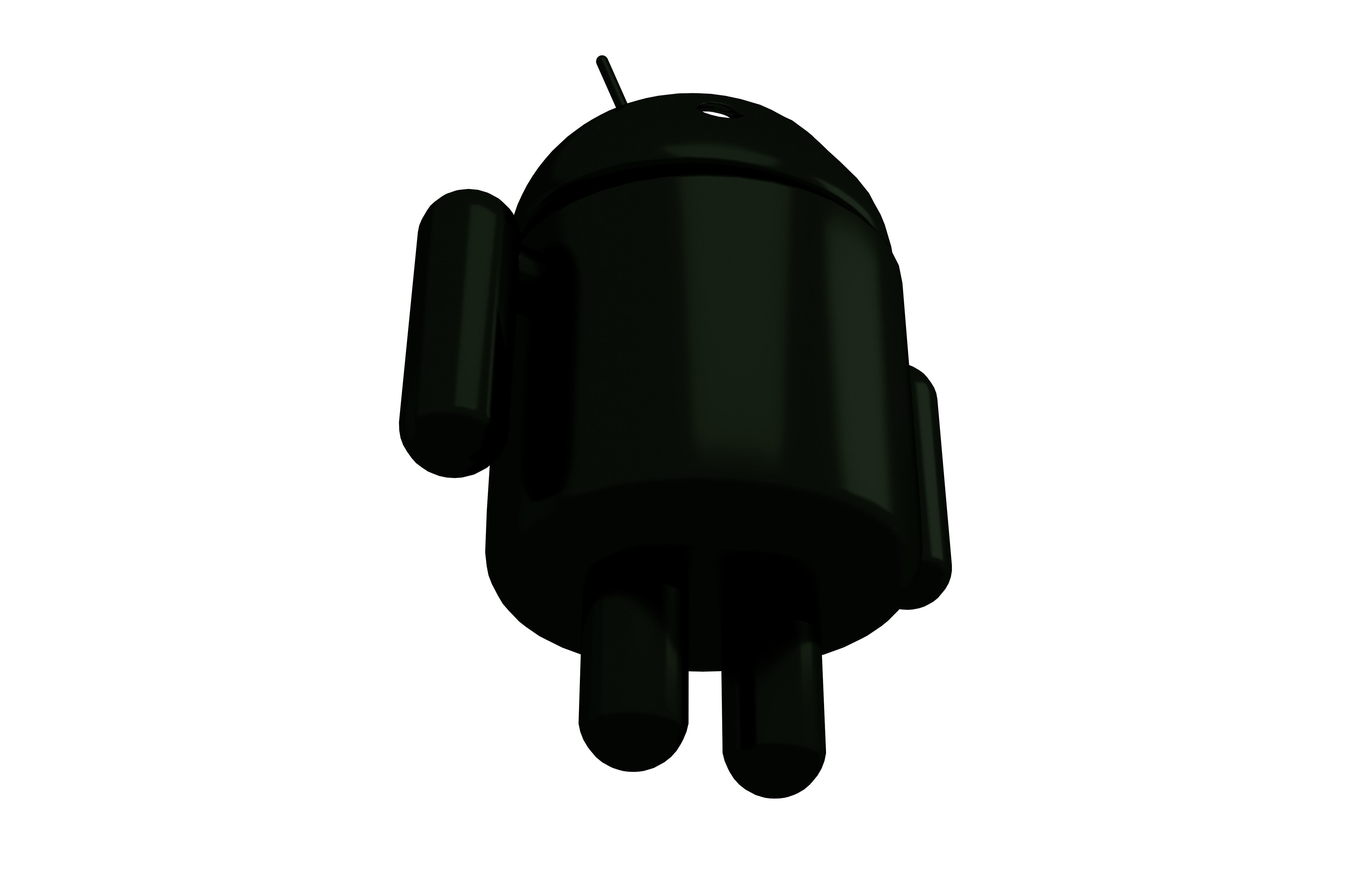 Android Robot v1 011 Free low-poly 3D model_3
