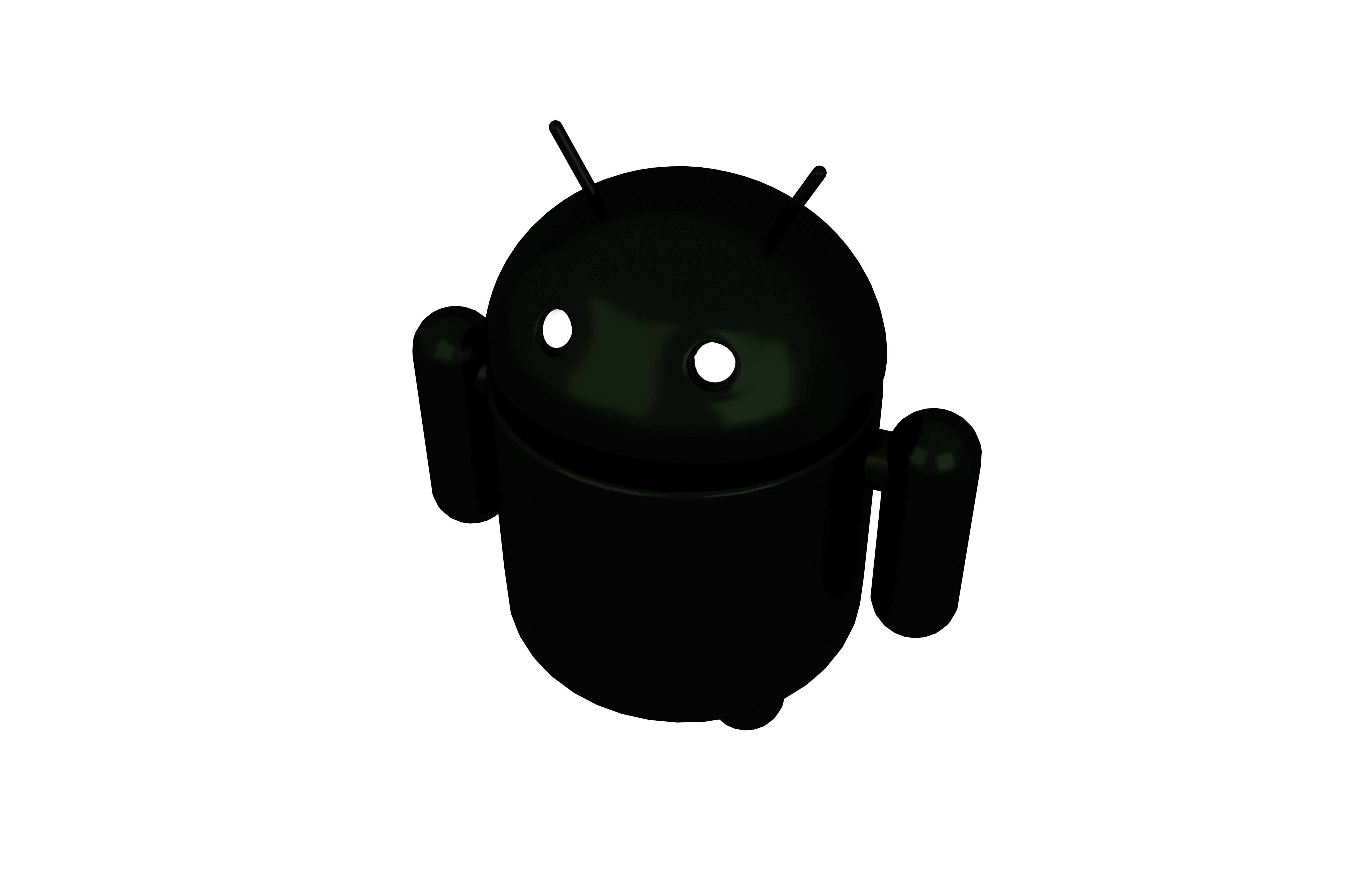 Android Robot v1 011 Free low-poly 3D model_2