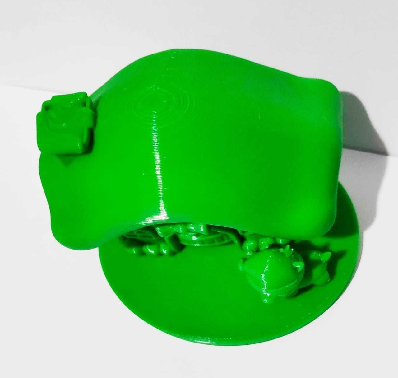 Christmas deer house 3D print model_11