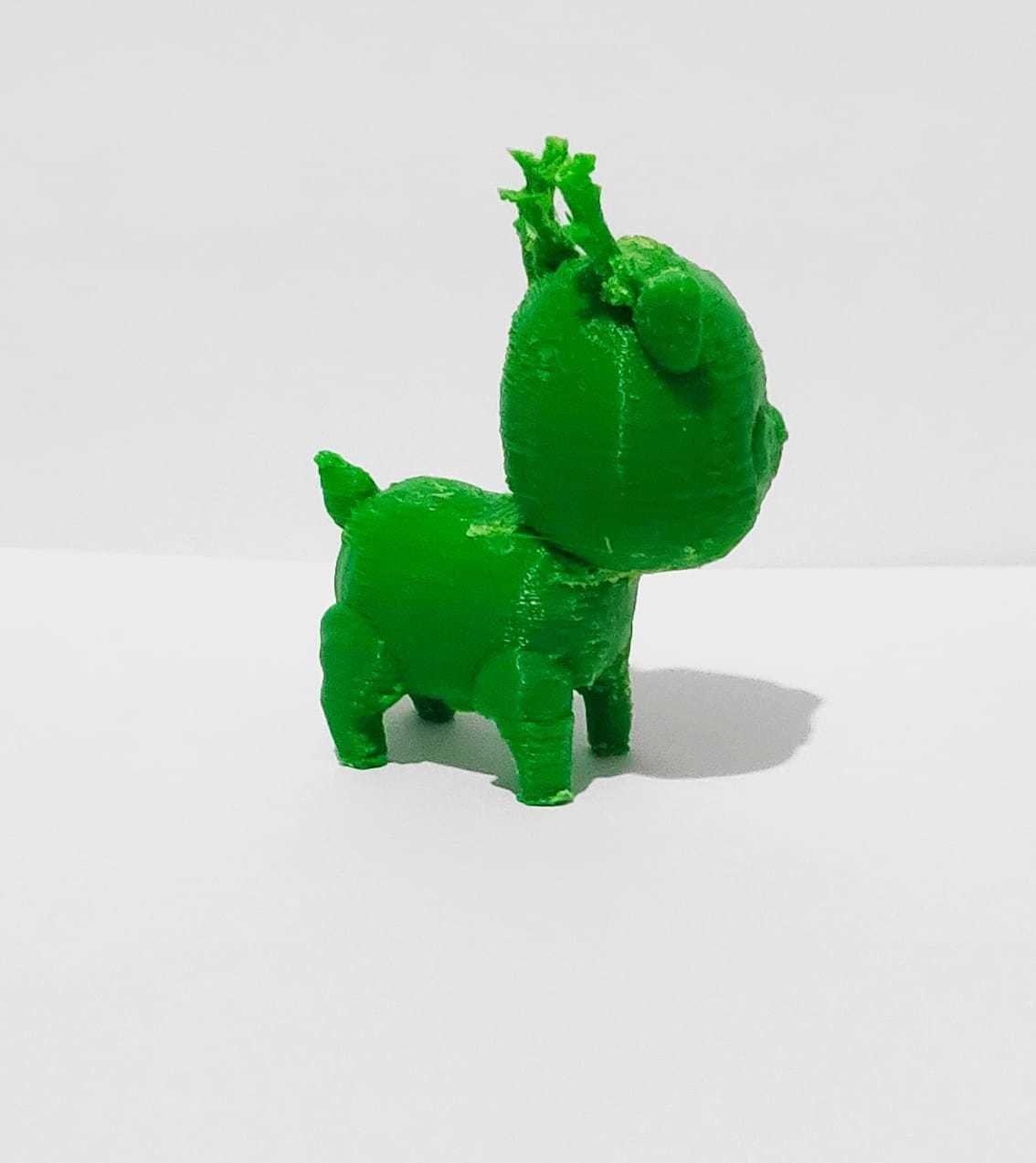 Christmas deer house 3D print model_9