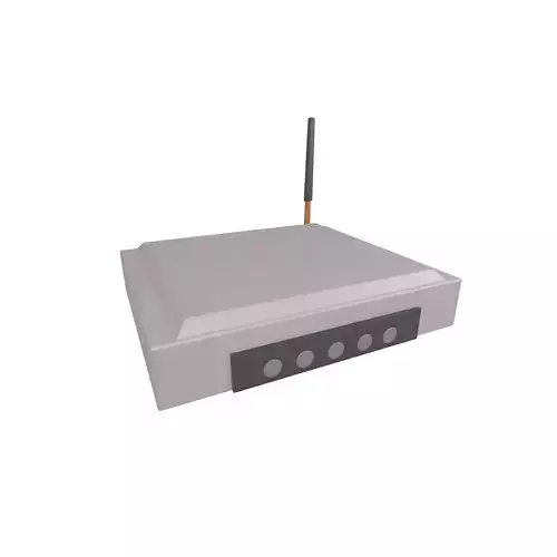 Cartoon Wifi Router v1 001