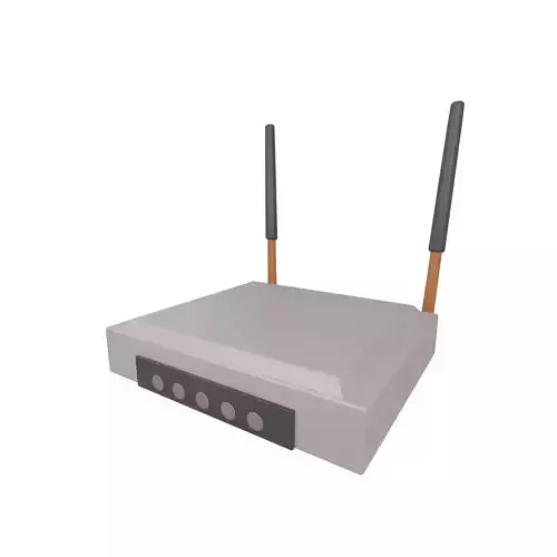 Cartoon Wifi Router v3 001