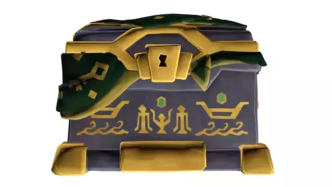 Sea of Thieves - Chest of Ancient Tributes 3D Model