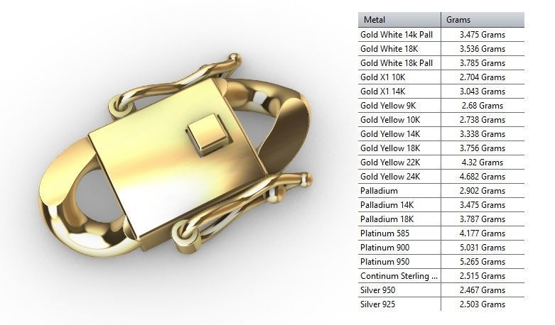 8MM CUBAN LINK CHAIN BRACELET OR NECKLACE 3D print model_8