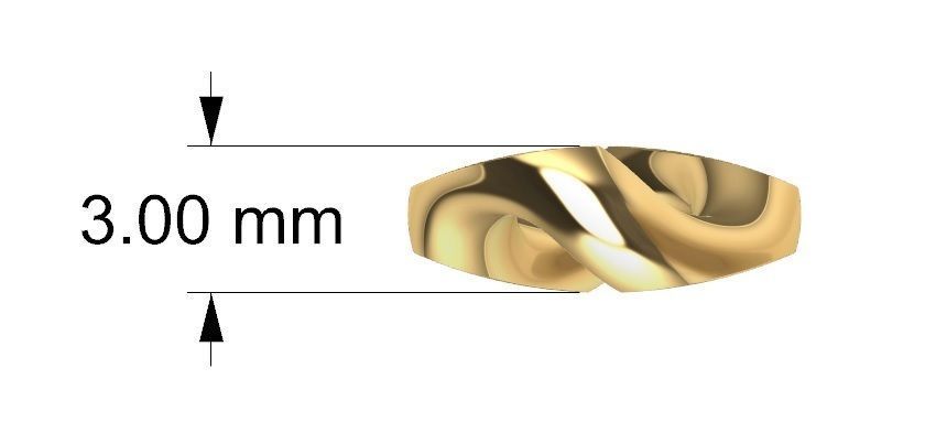 8MM CUBAN LINK CHAIN BRACELET OR NECKLACE 3D print model_6