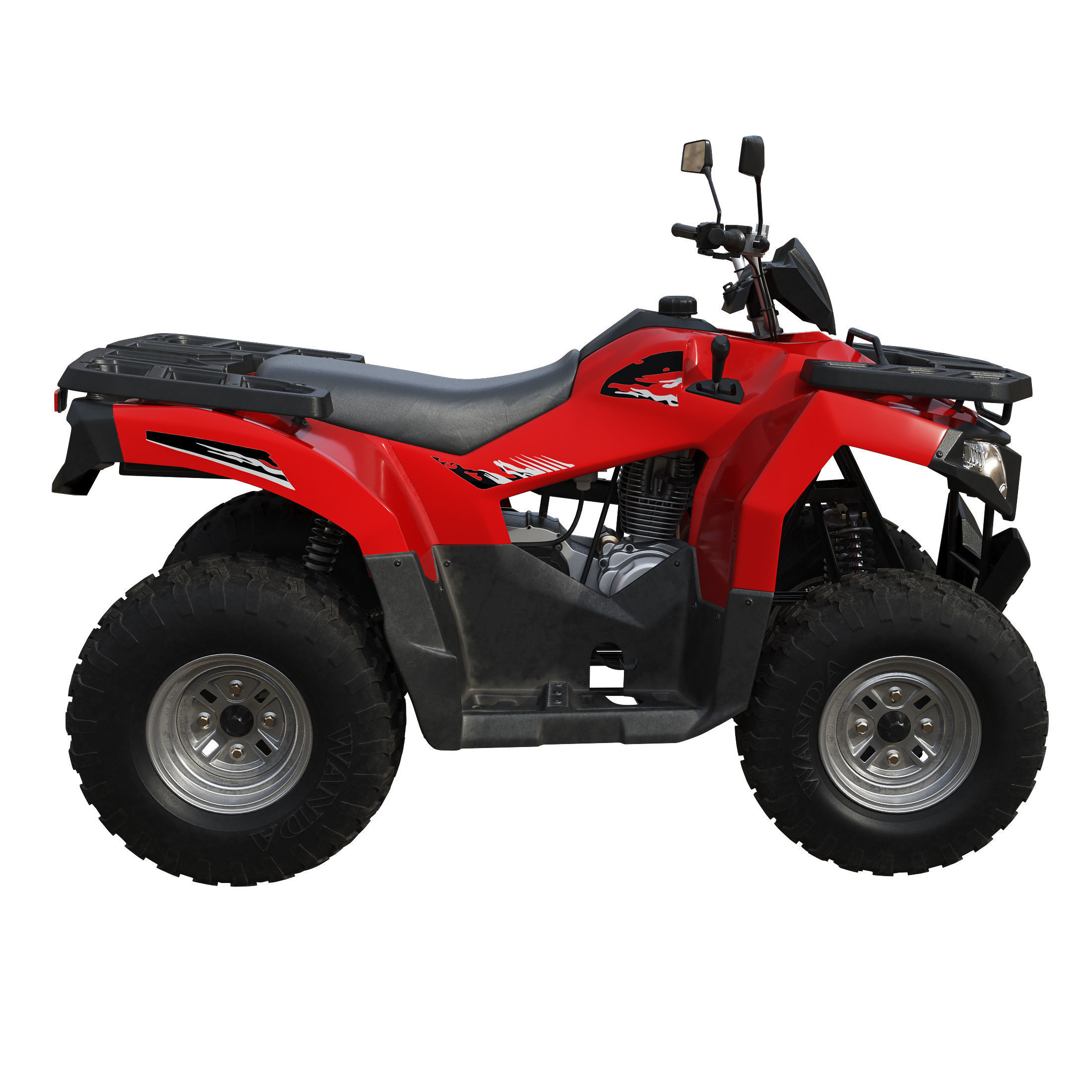  ATV Wels Bison 3D model_3