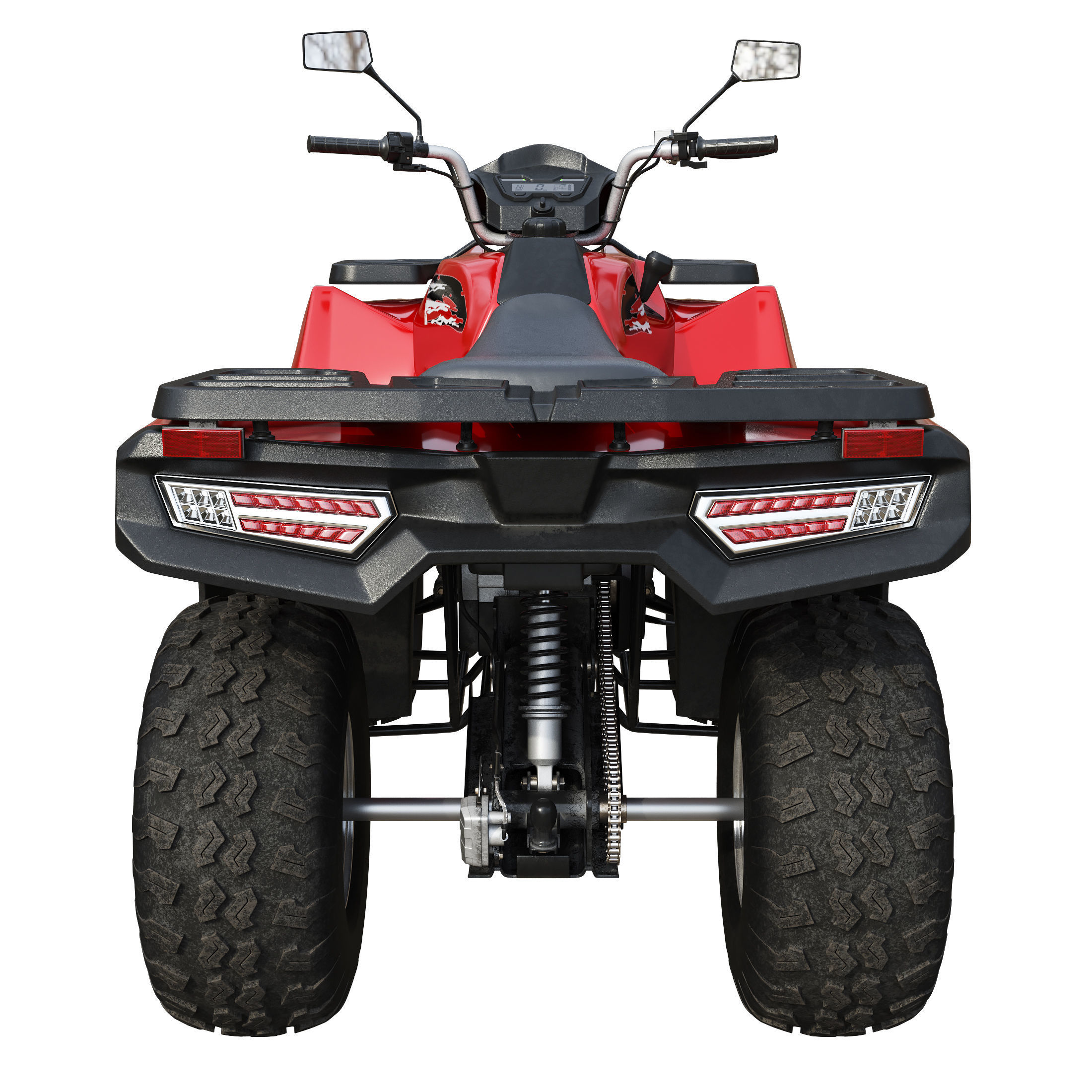  ATV Wels Bison 3D model_4