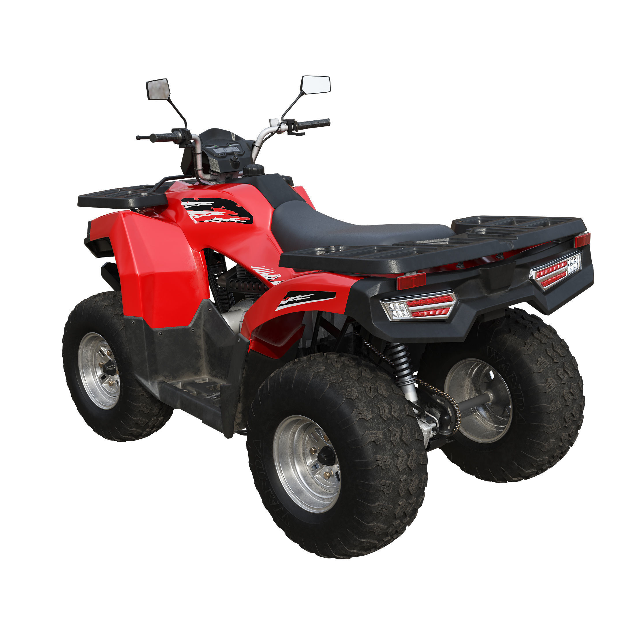  ATV Wels Bison 3D model_5