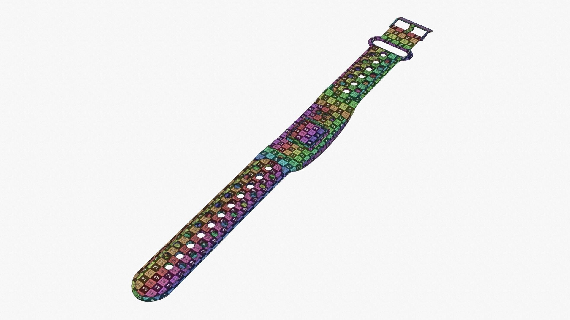 Smart watch 01 open 3D model_19