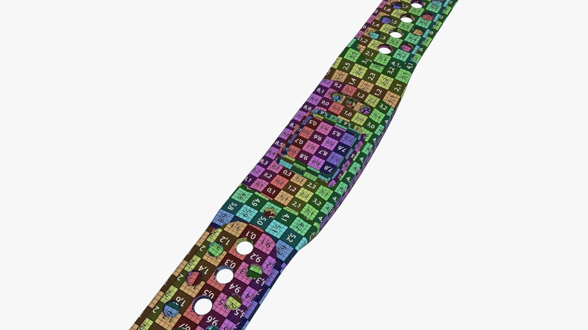 Smart watch 01 open 3D model_20