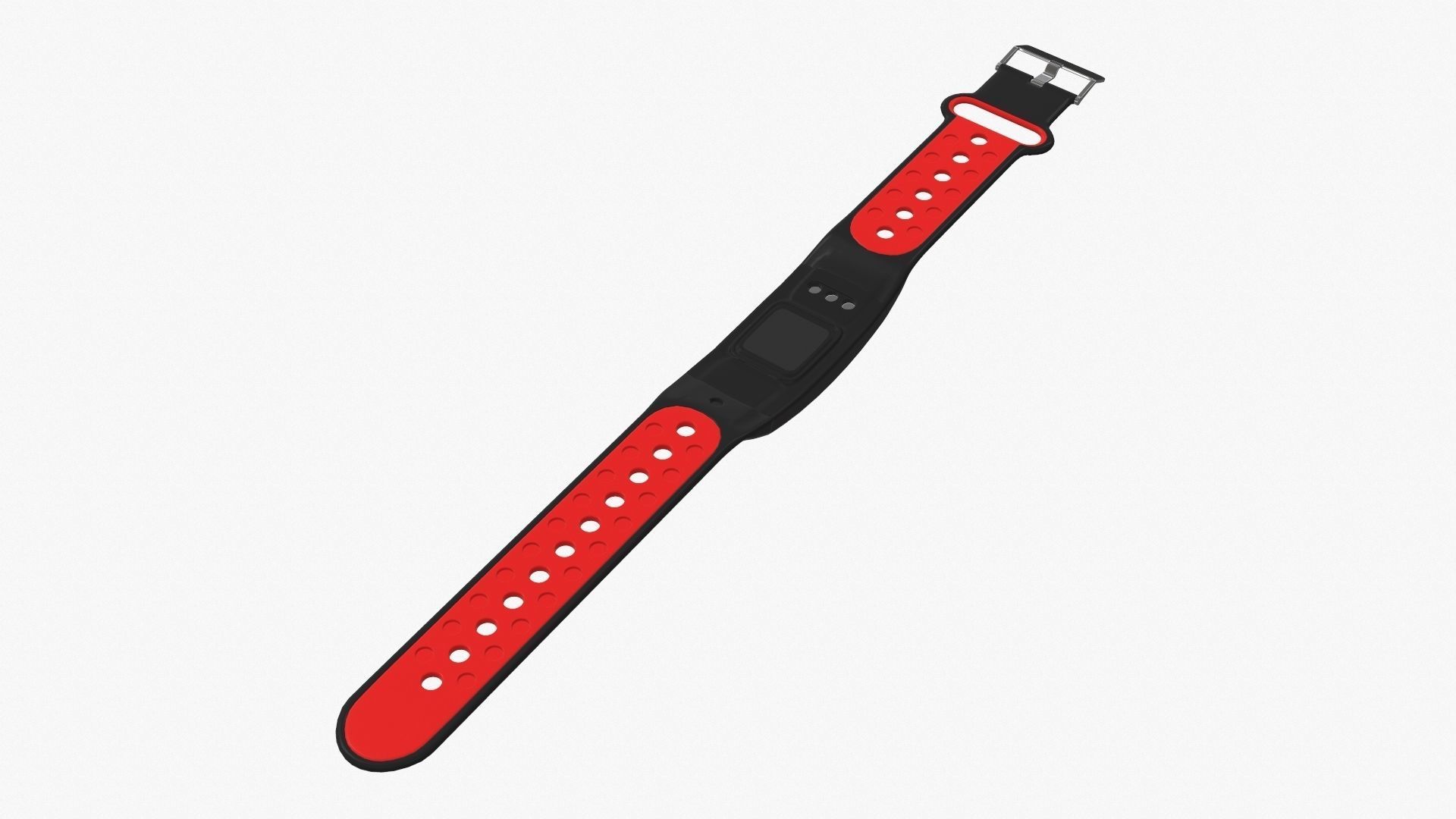 Smart watch 01 open 3D model_4