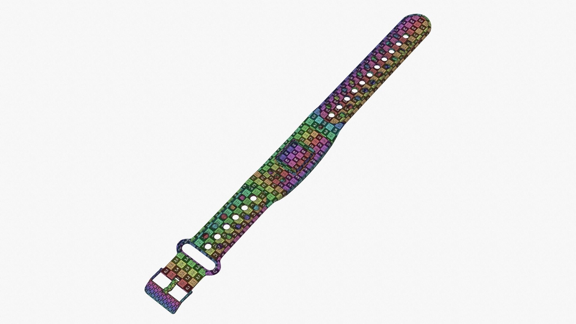 Smart watch 01 open 3D model_21