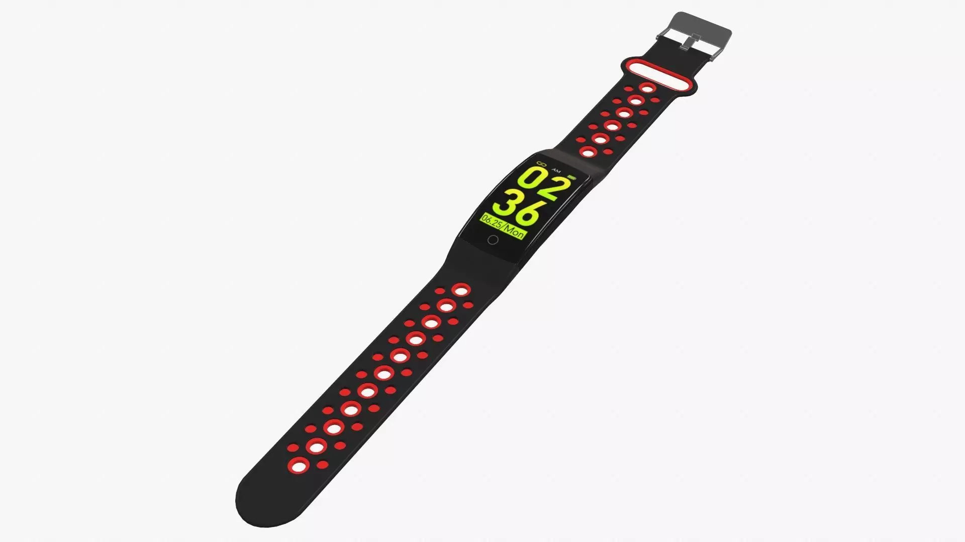 Smart watch 01 open 3D model_0