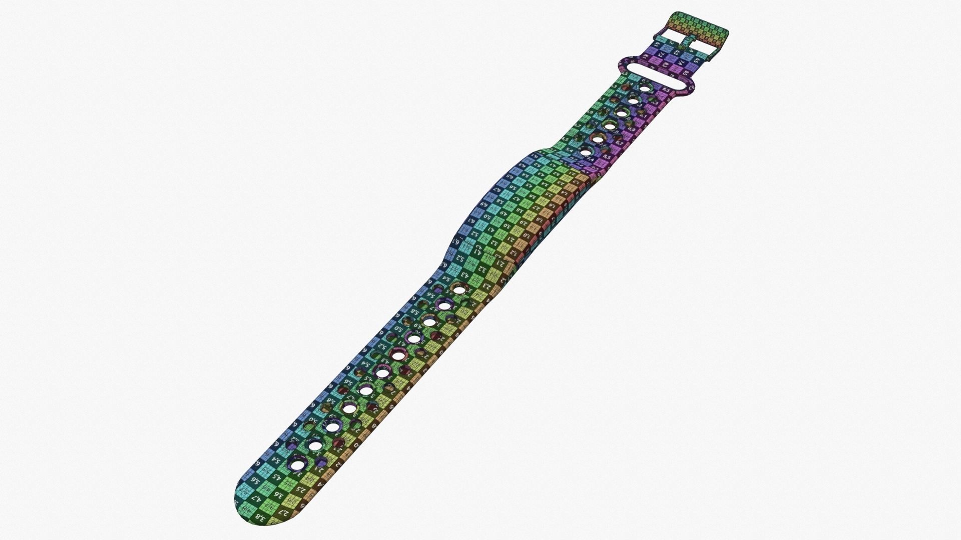 Smart watch 01 open 3D model_16