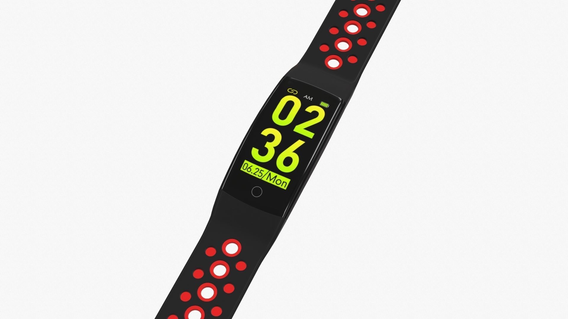 Smart watch 01 open 3D model_2