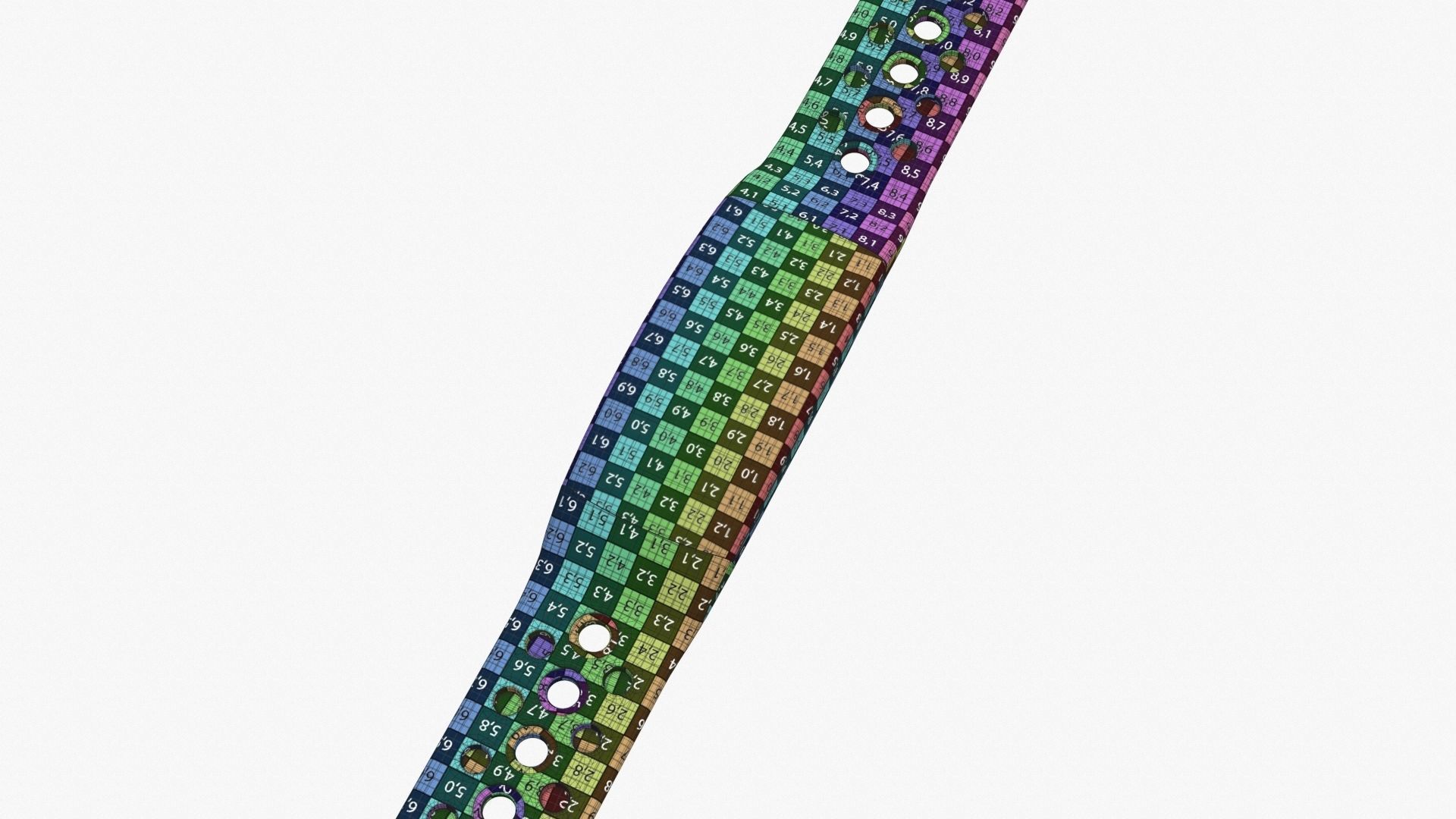 Smart watch 01 open 3D model_18