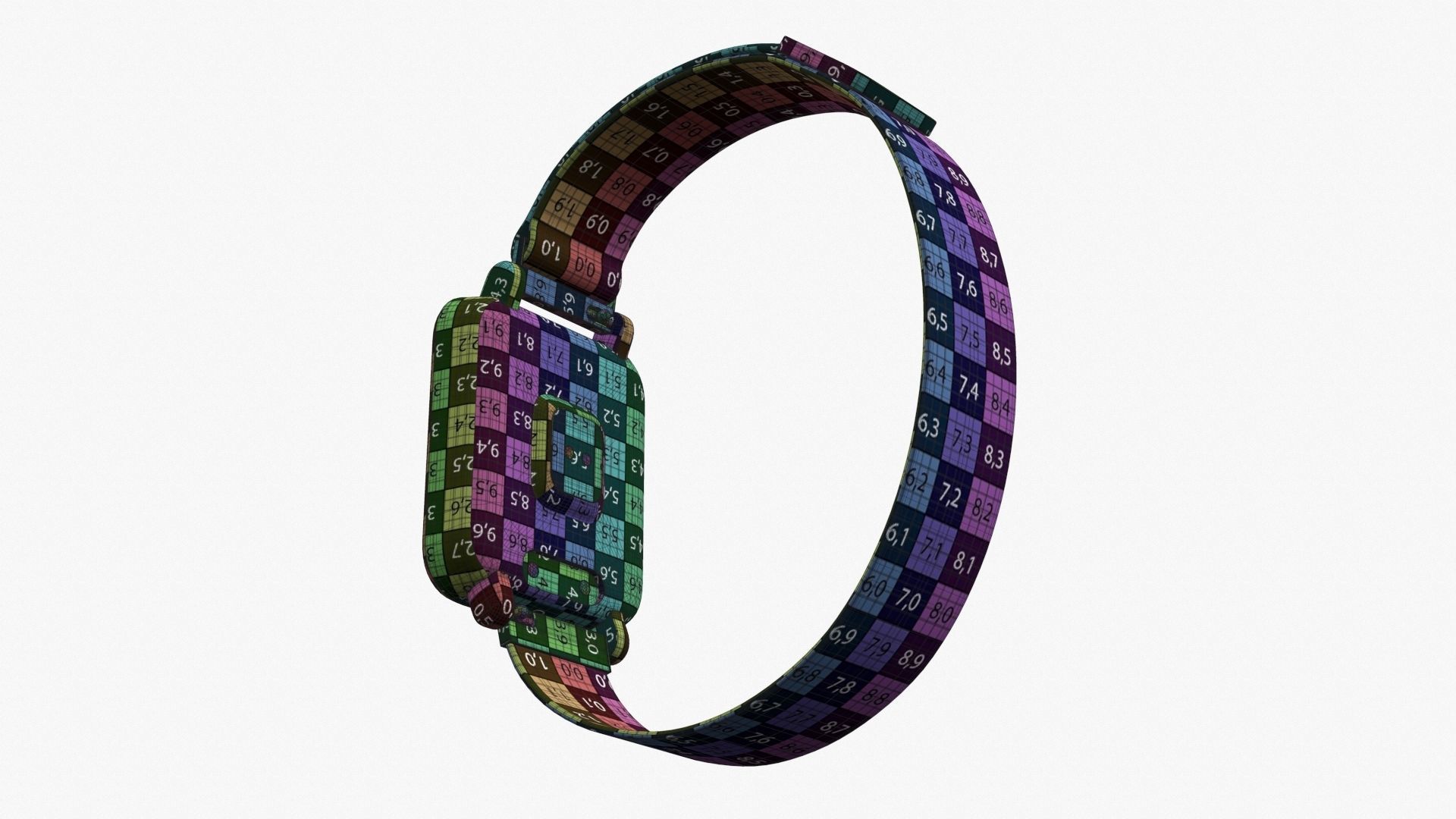 Smart watch 02 closed 3D model_23