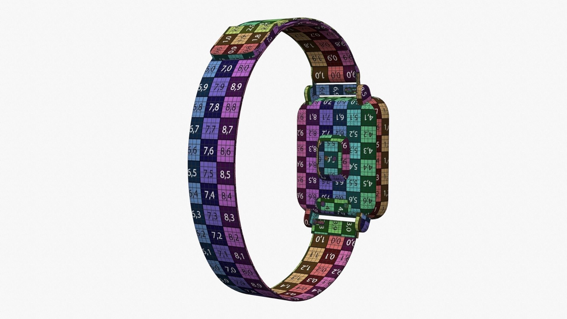 Smart watch 02 closed 3D model_18