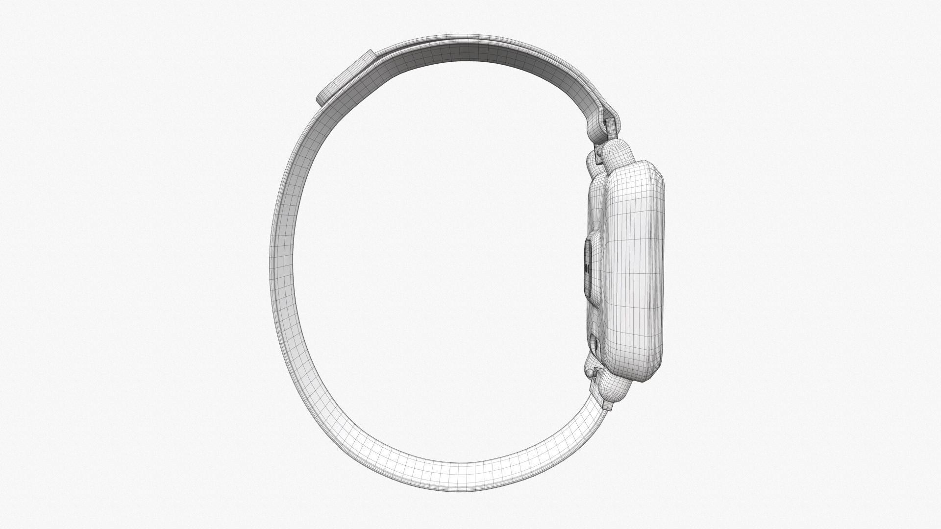 Smart watch 02 closed 3D model_9
