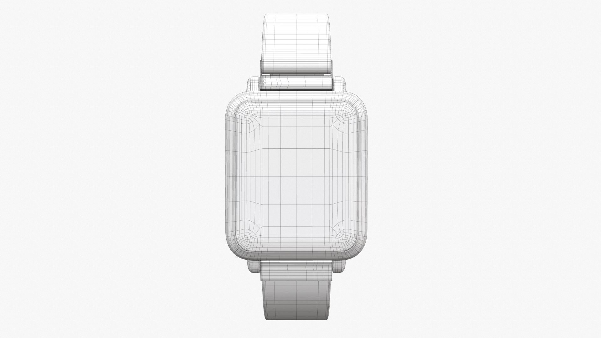 Smart watch 02 closed 3D model_14
