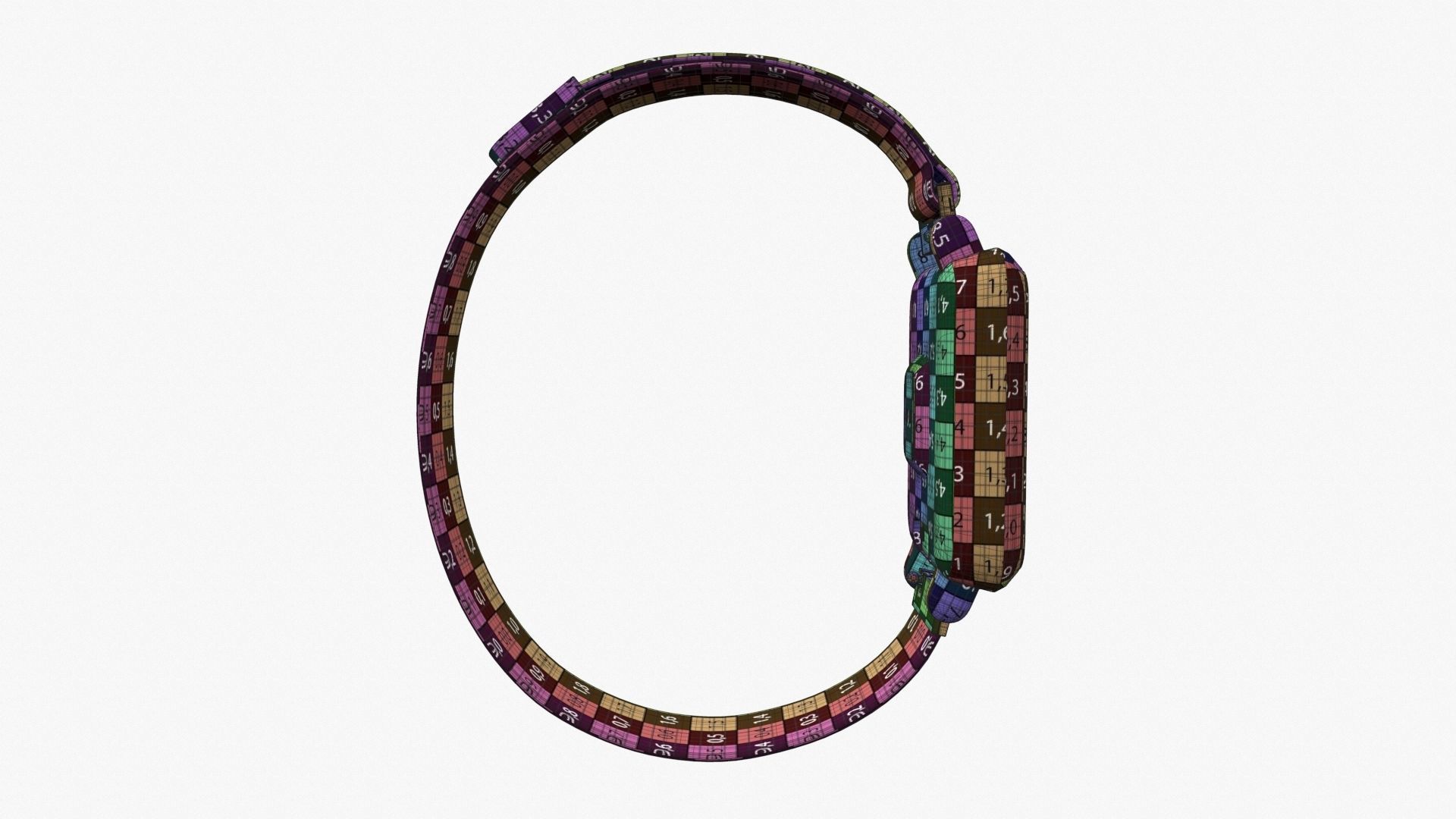 Smart watch 02 closed 3D model_17