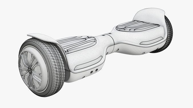 Scooter balance 01 3D model 7