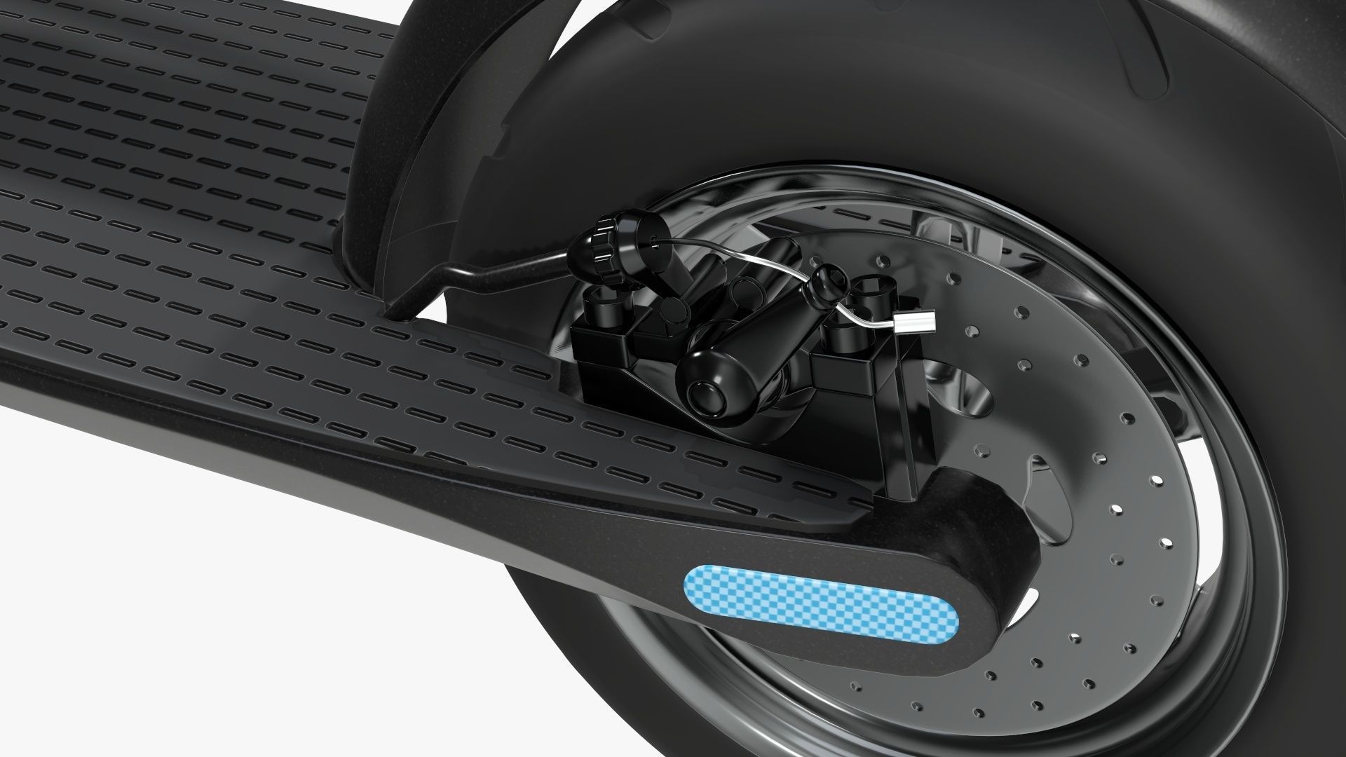 Scooter electric 01 3D model_8