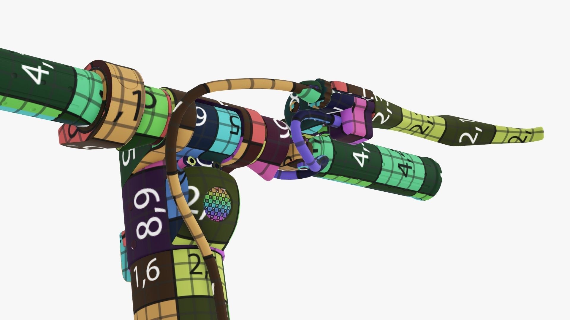 Scooter electric 01 3D model_33