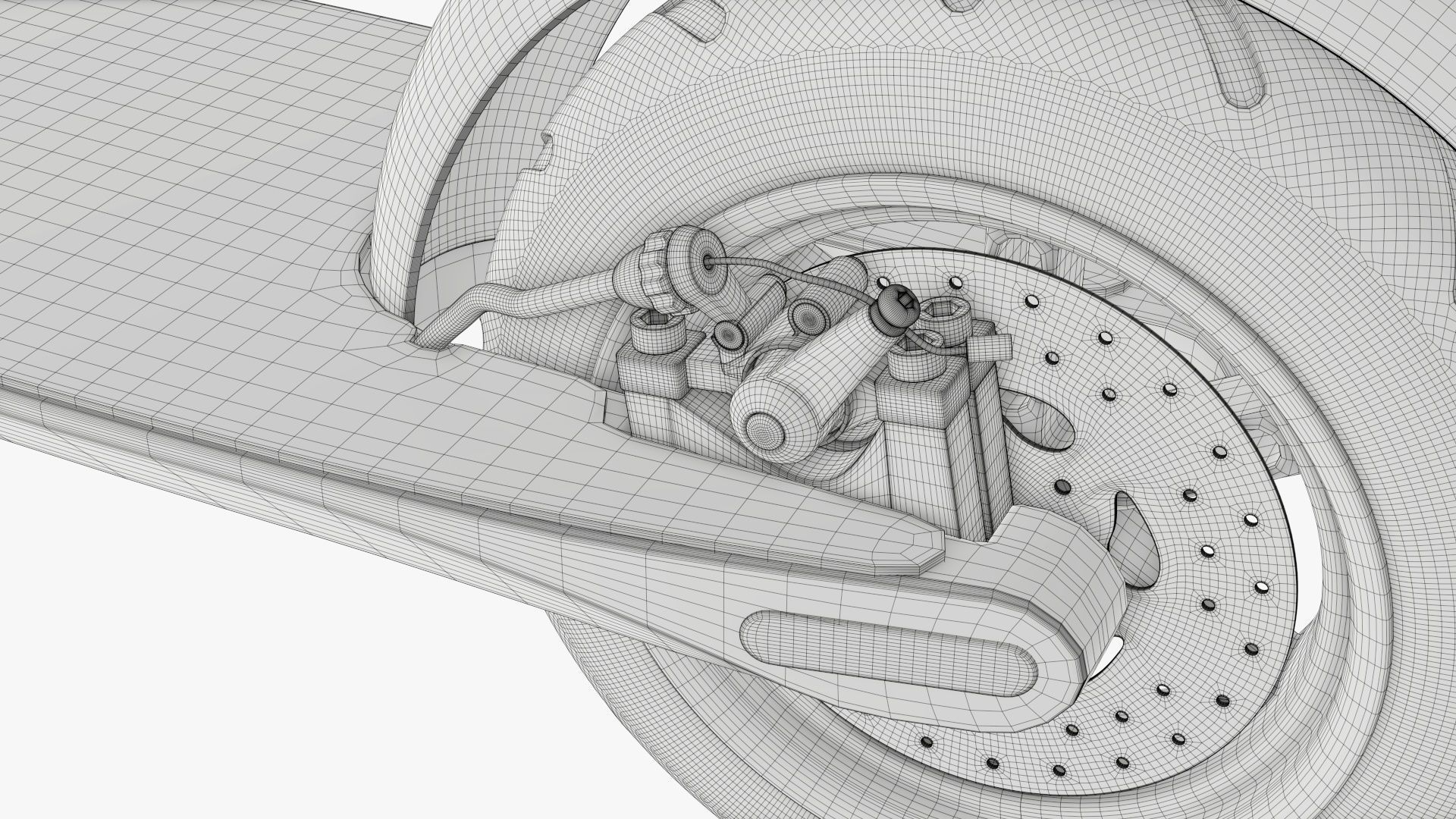 Scooter electric 01 3D model_19