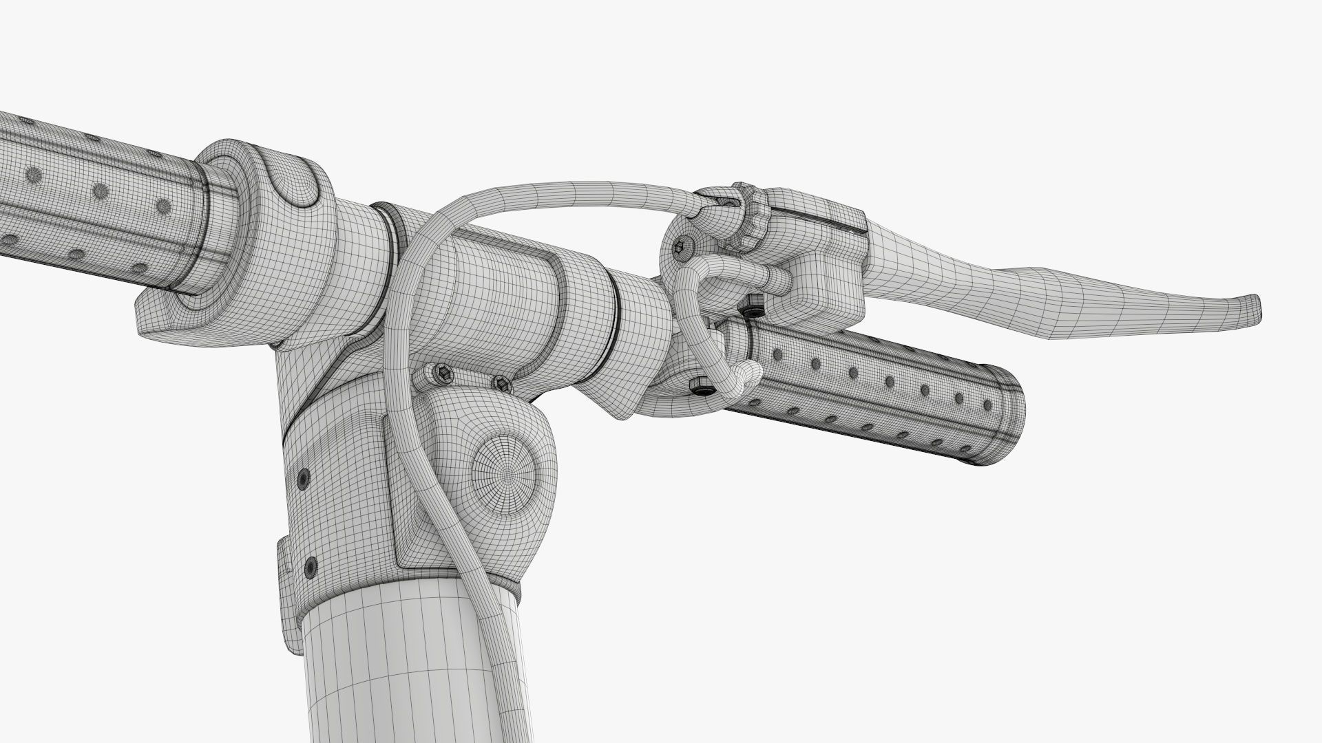 Scooter electric 01 3D model_22