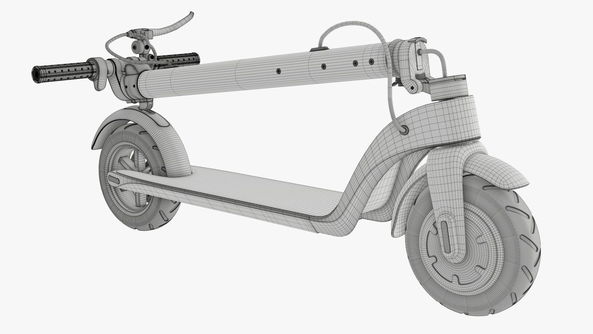 Scooter electric 01 folded 3D model_15