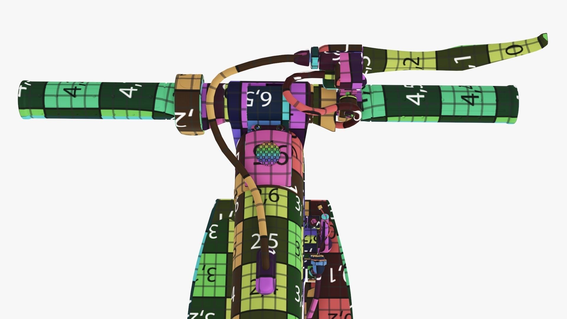 Scooter electric 01 folded 3D model_31