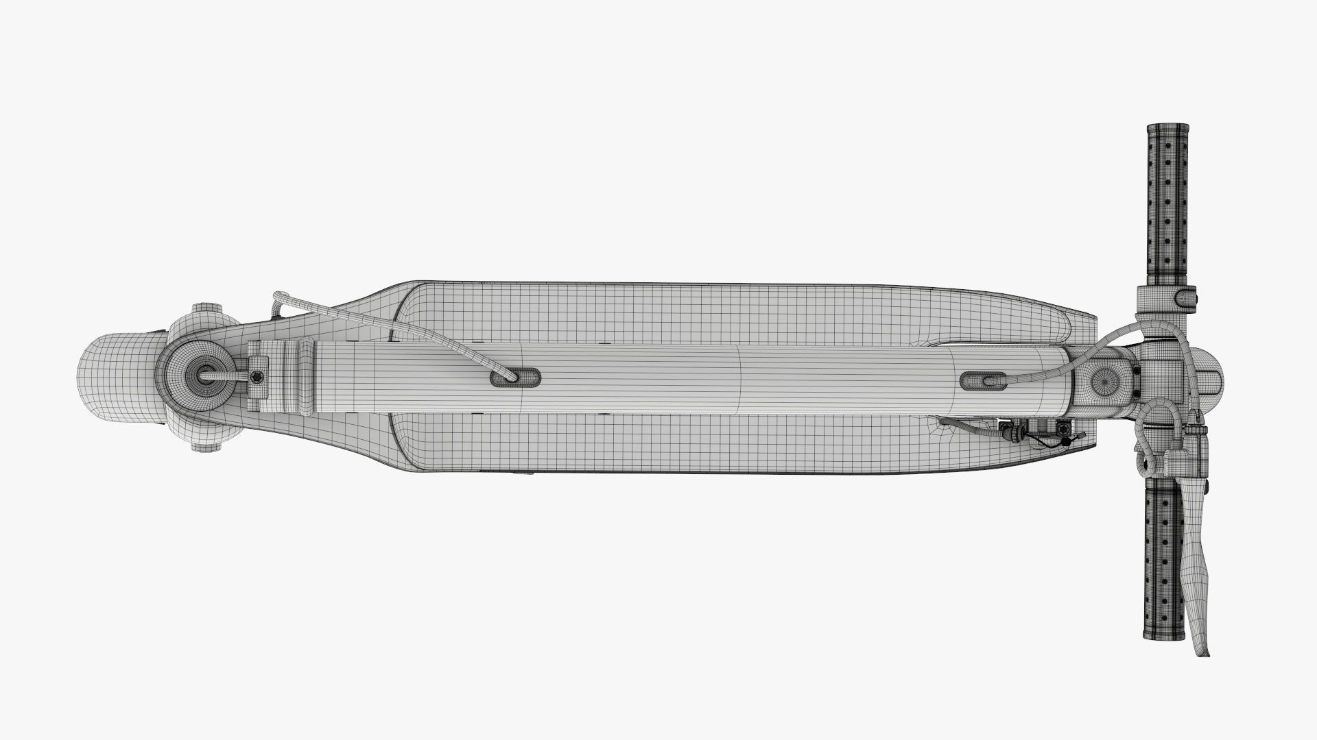 Scooter electric 01 folded 3D model_13