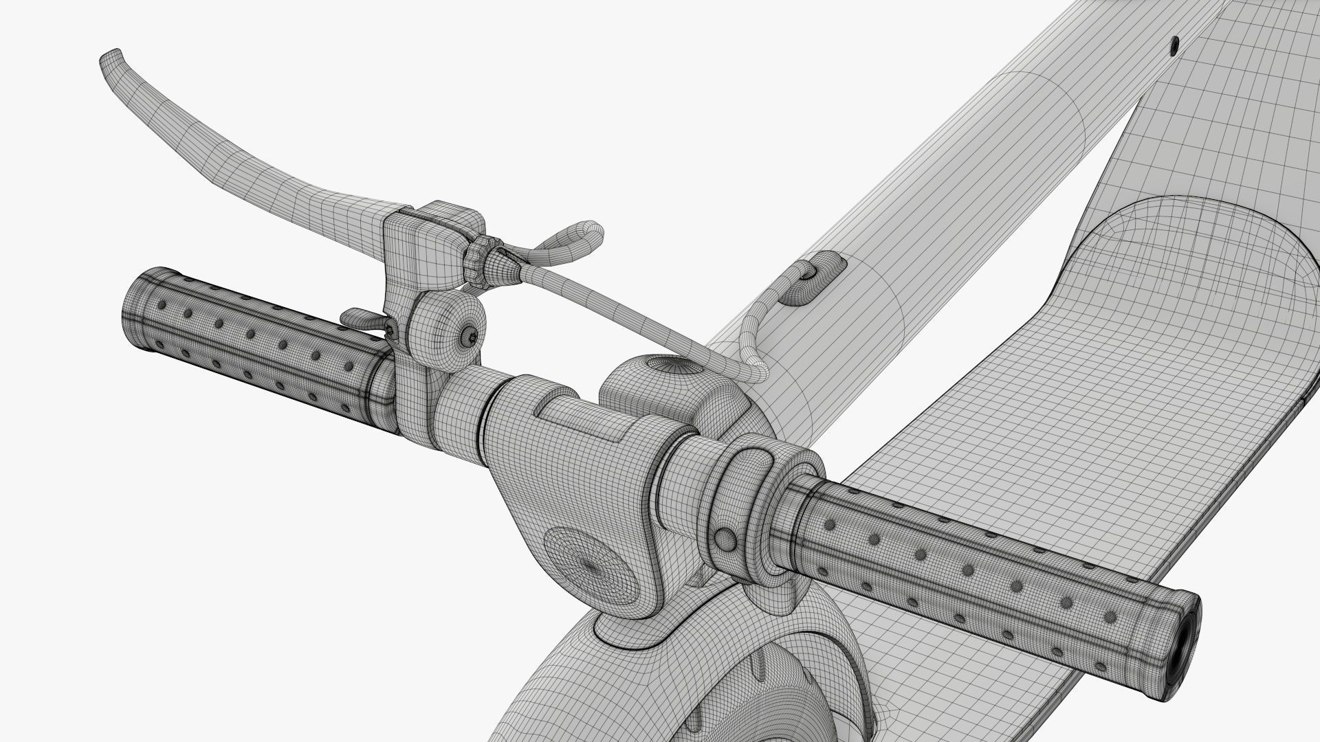 Scooter electric 01 folded 3D model_19