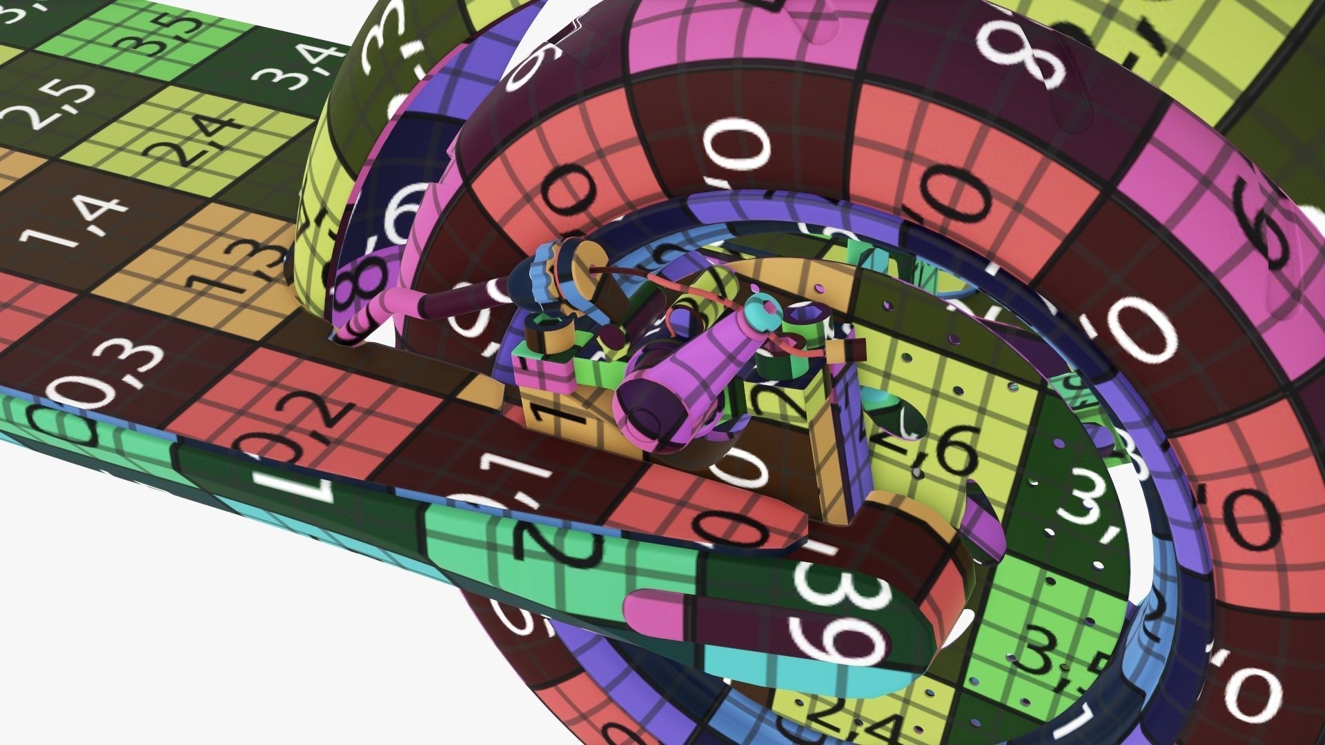 Scooter electric 01 folded 3D model_29