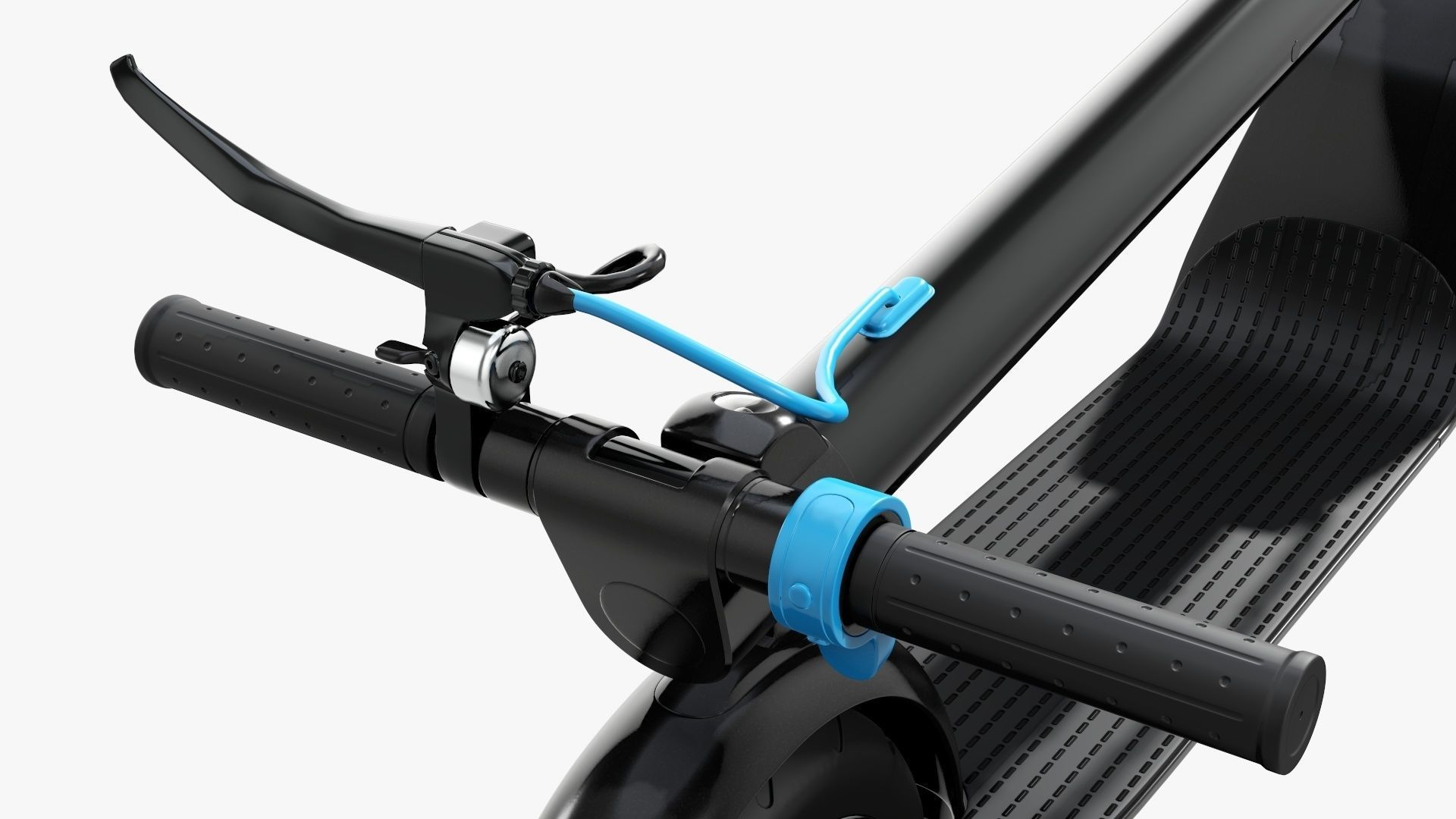 Scooter electric 01 folded 3D model_8