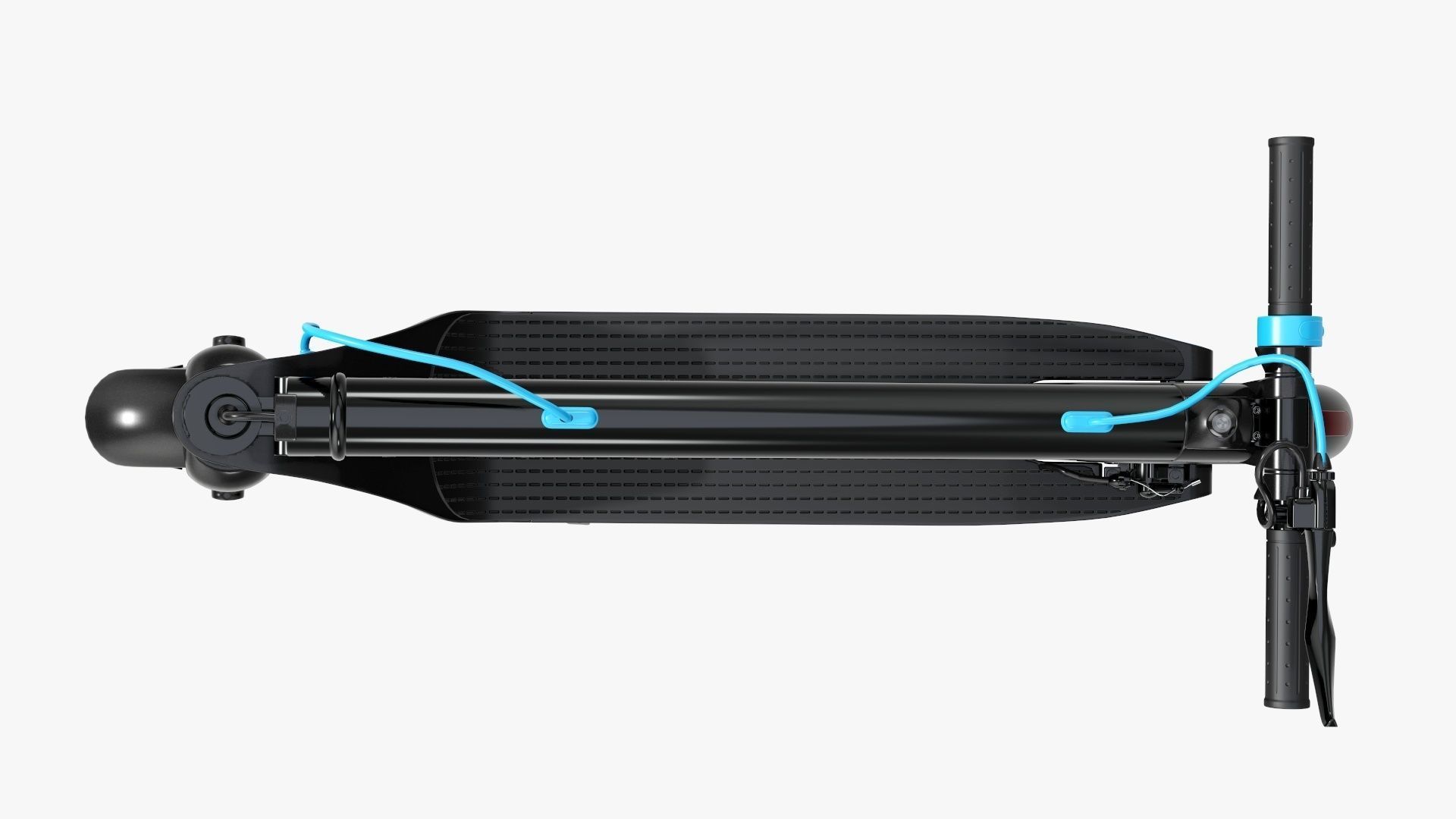 Scooter electric 01 folded 3D model_2